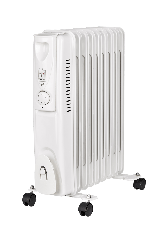 Grzejnik olejowy 2000W Biały SKIVA