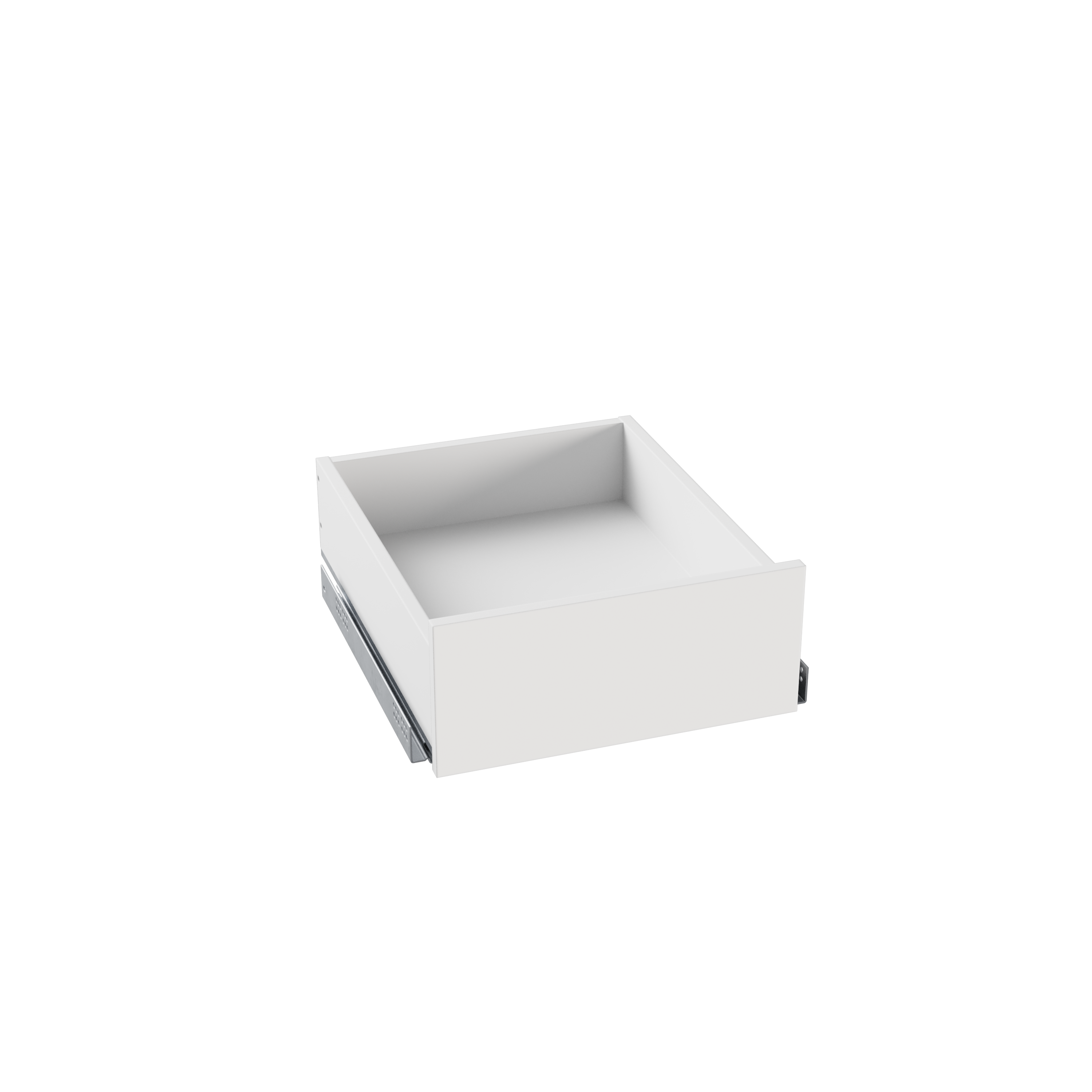 Szuflada 18 cm do korpusu 50 cm głębokość 58 cm biała