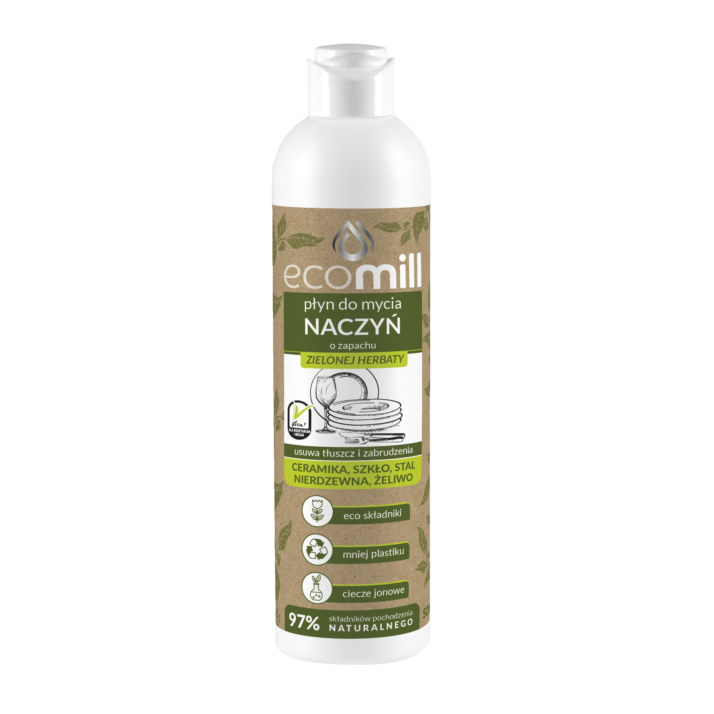 Płyn do mycia naczyń 0.5 l Ecomill