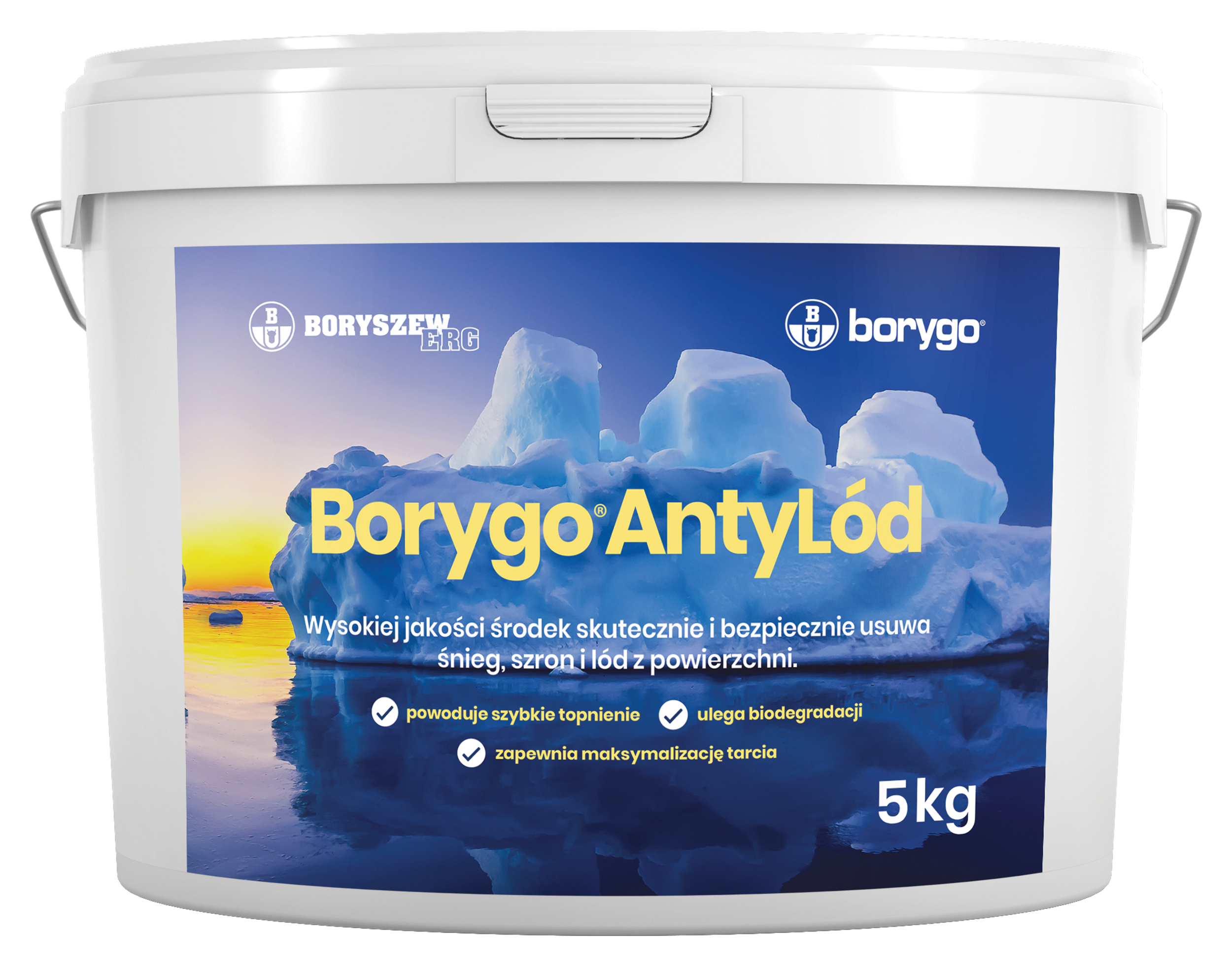 Granulat do odladzania 5kg Borygo