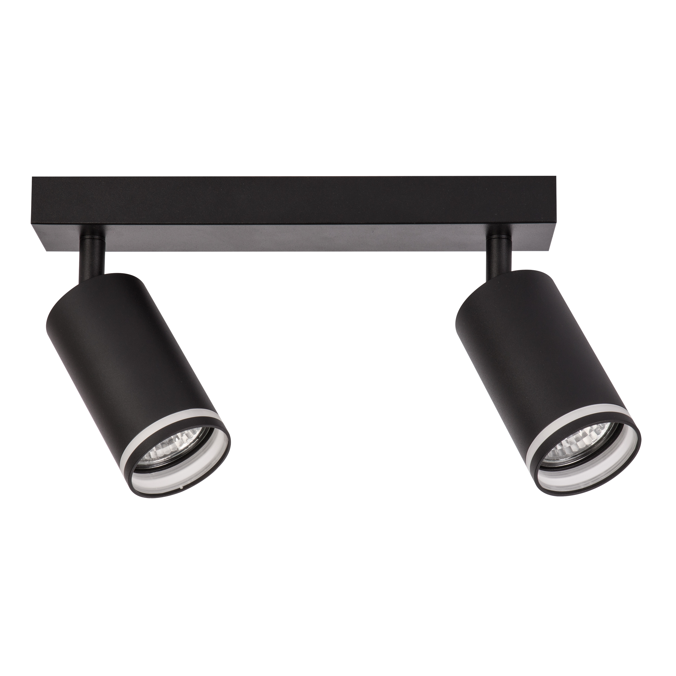Listwa reflektorowa Paris czarna 2 x GU10 Goldlux