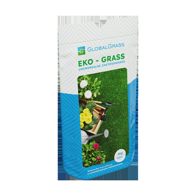 Nasiona trawy uniwersalnej Eko-Grass 4kg Global Grass