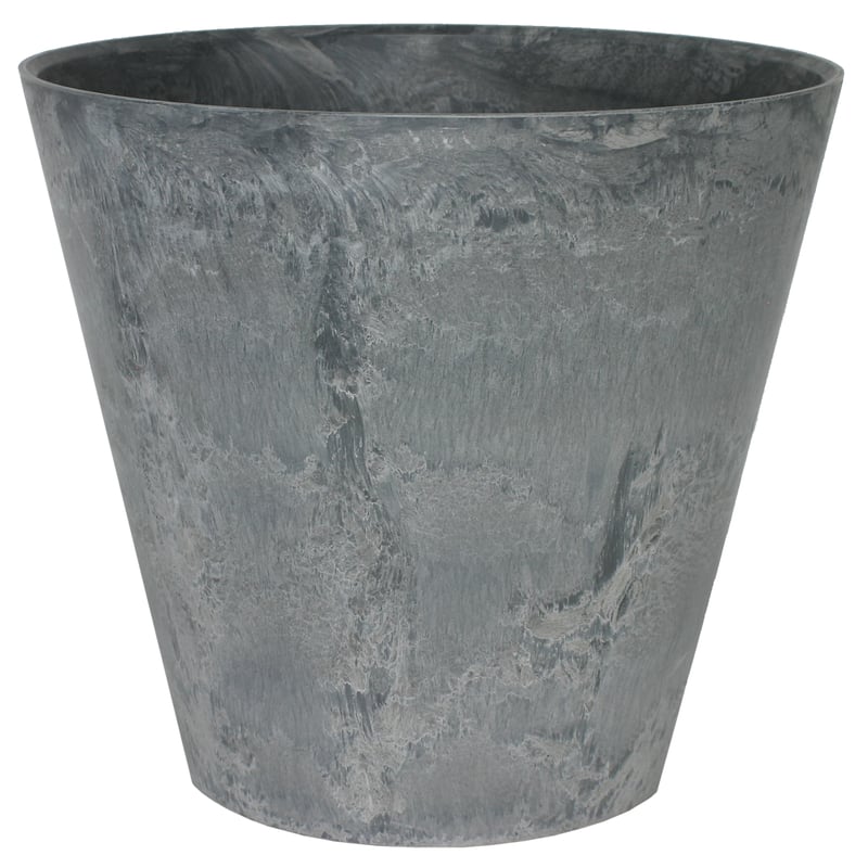 Doniczka plastikowa Claire śr.32cm szara