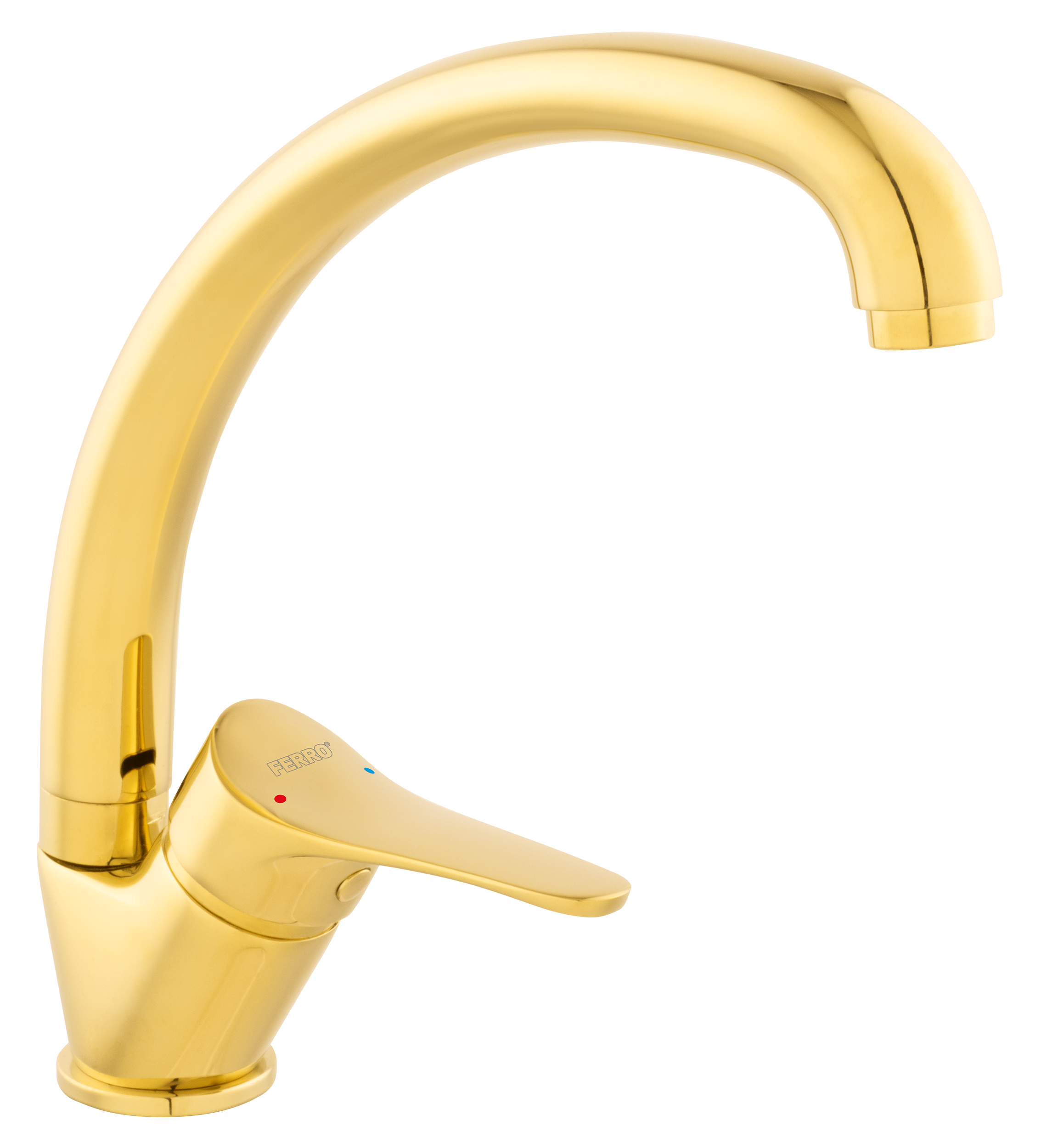 Bateria kuchenna Petite Złota wylewka F Ferro