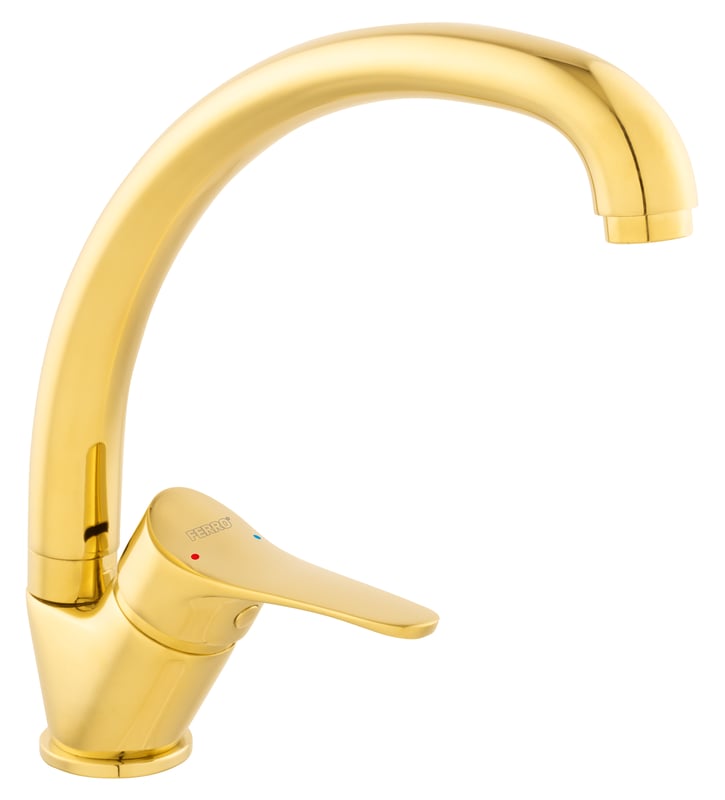 Bateria kuchenna Petite Złota wylewka F Ferro