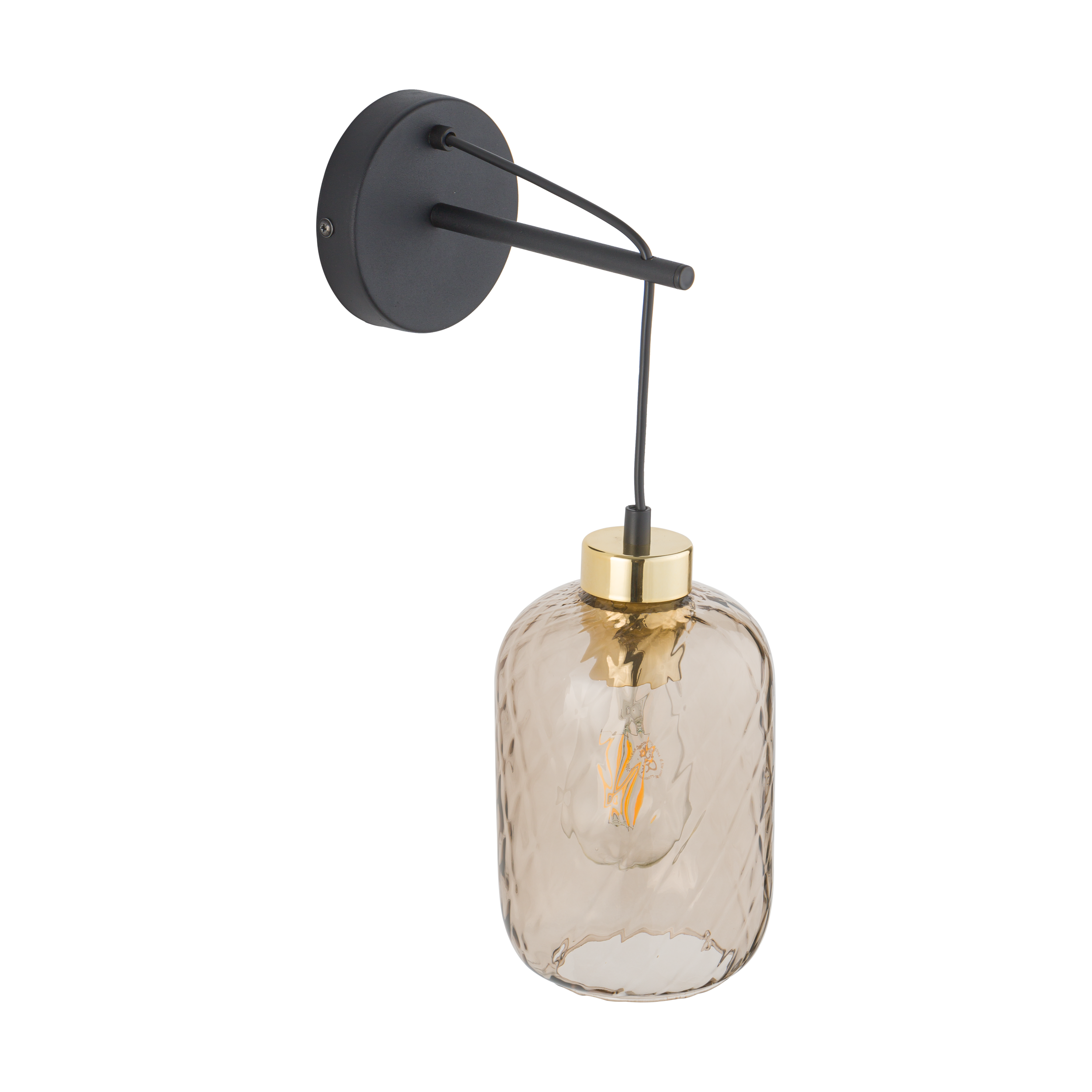 Kinkiet Pescara brązowy E27 Tk Lighting