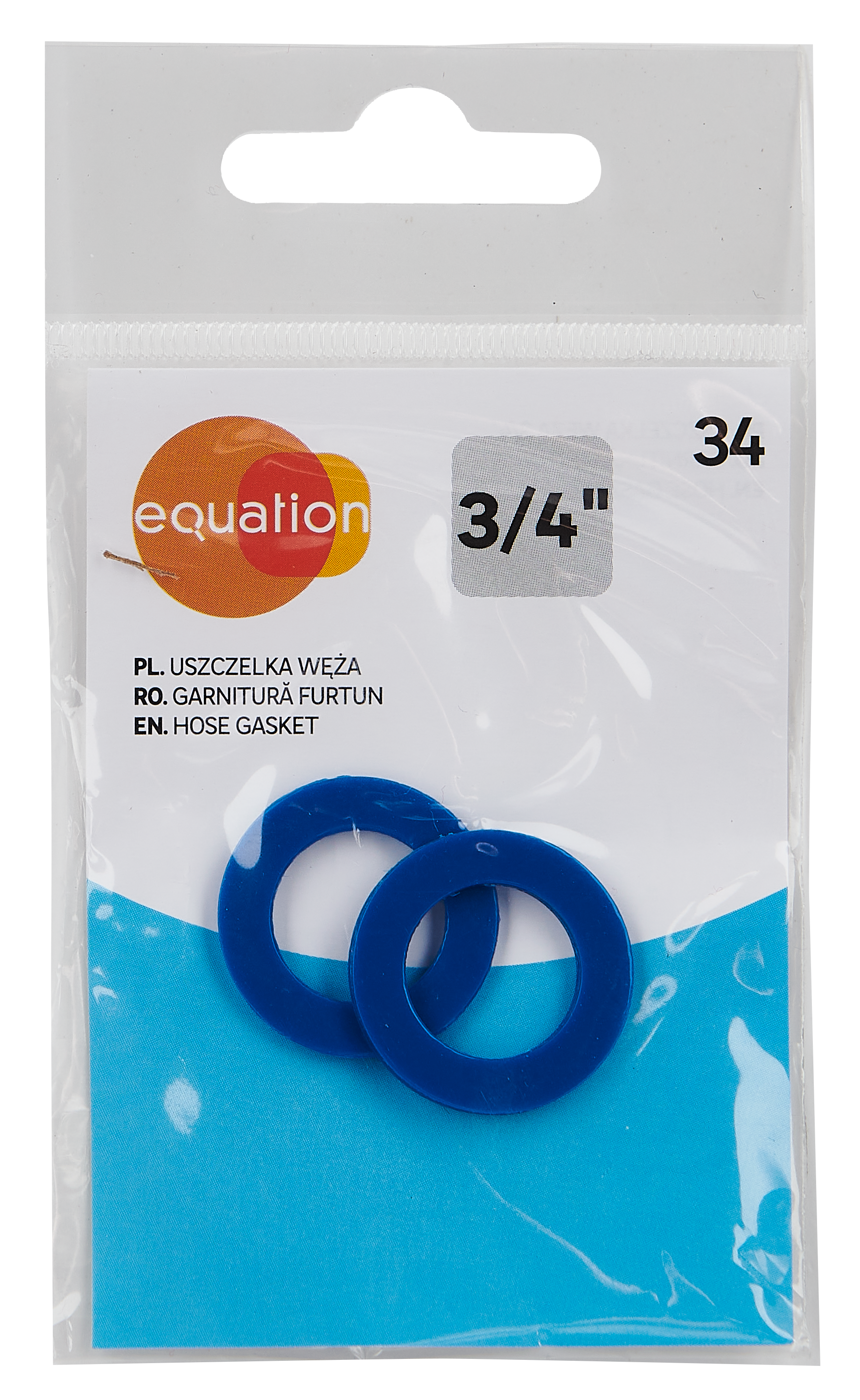 Komplet uszczelek uszczelka węża 3/4'' EQUATION - 2