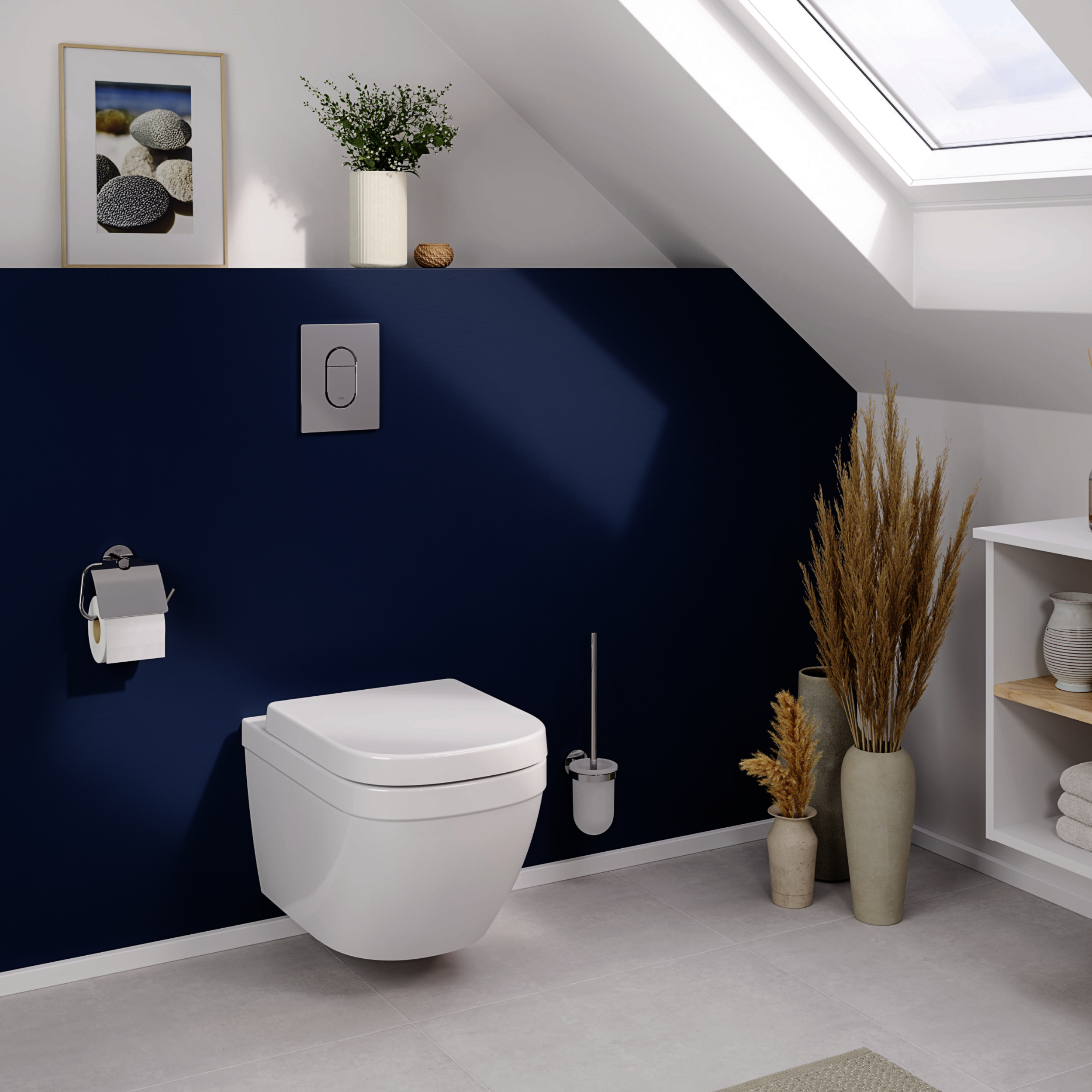 Przycisk spłukujący do stelaża Arena Chrom Grohe - 2