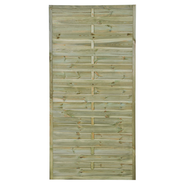 Płot lamelowy 90x180 cm drewniany Sobex