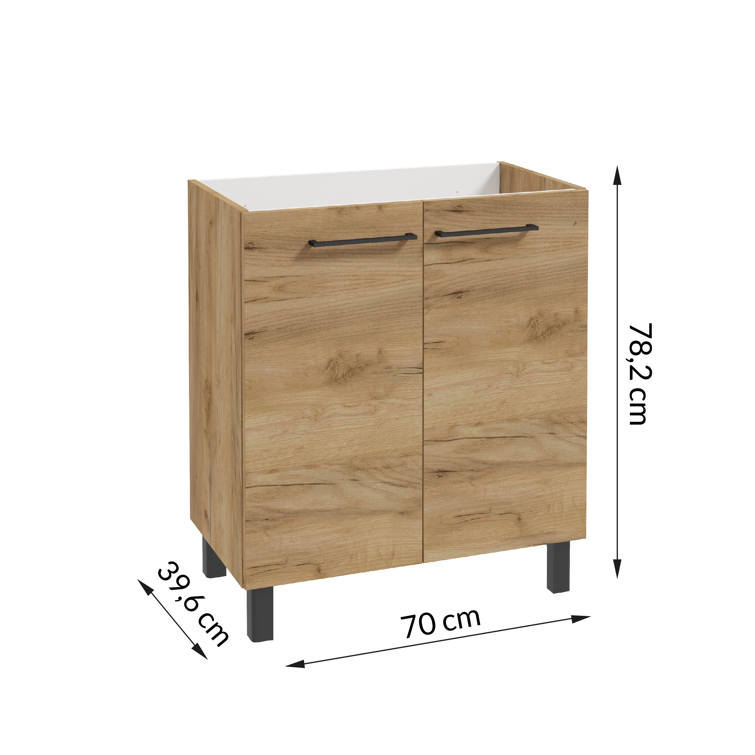 Szafka pod umywalkę Easier 70 Sensea - 8