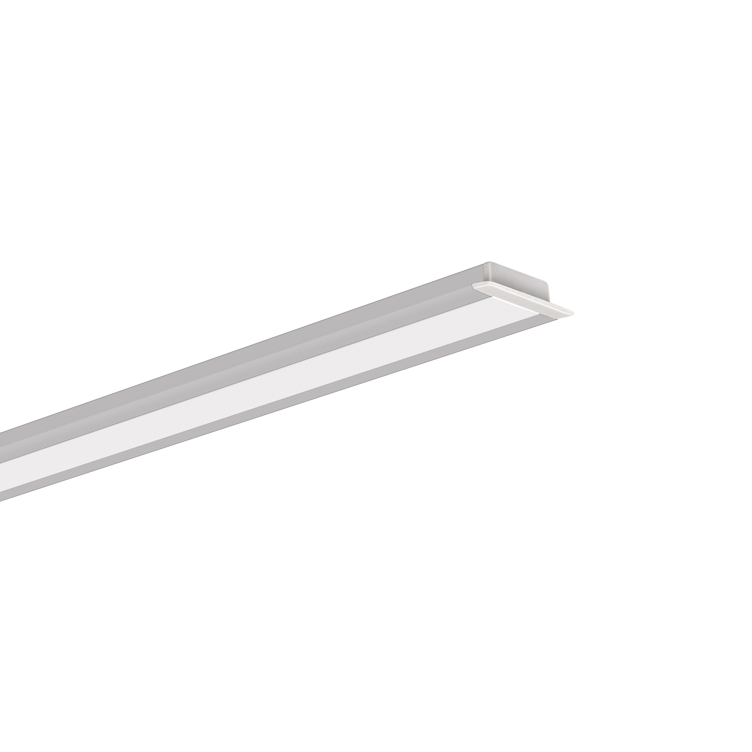 Profil aluminiowy do taśm LED srebrny 2 m Kluś