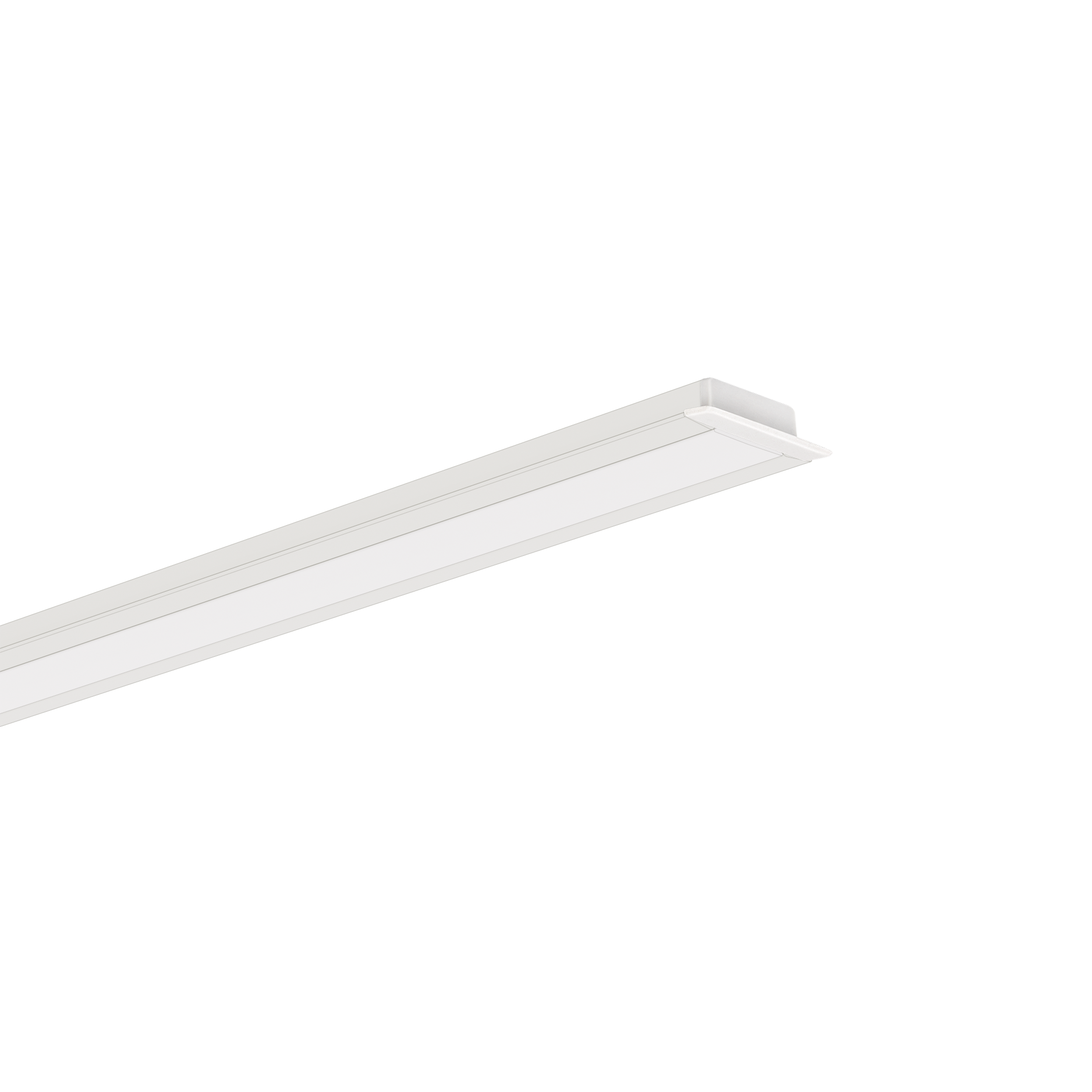 Profil aluminiowy do taśm LED biały 2 m Kluś