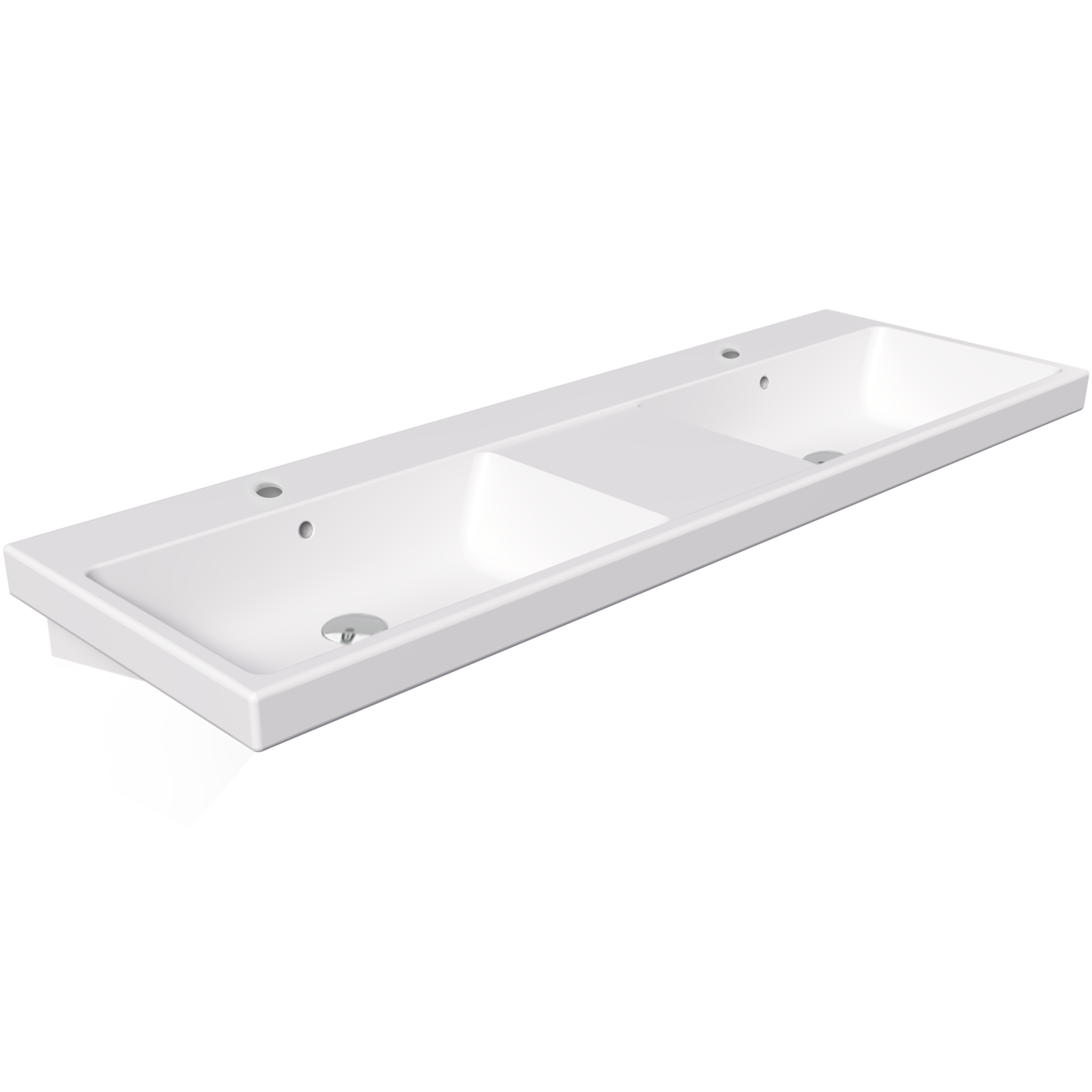 Umywalka ceramiczna Gap 140 X 46 Roca