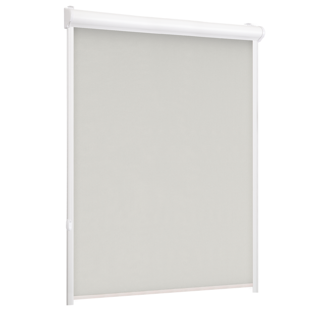 Roleta w kasecie zaciemniająca Silver lód 70.5 x 150 cm lewa
