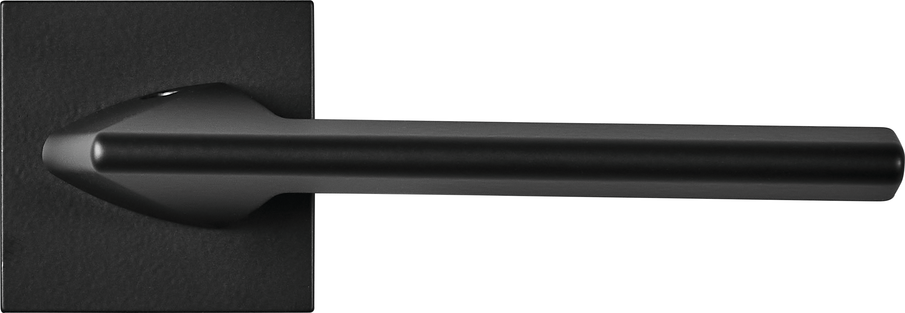 Klamka do drzwi wewnętrznych na rozecie Froya czarny mat Inspire - 4