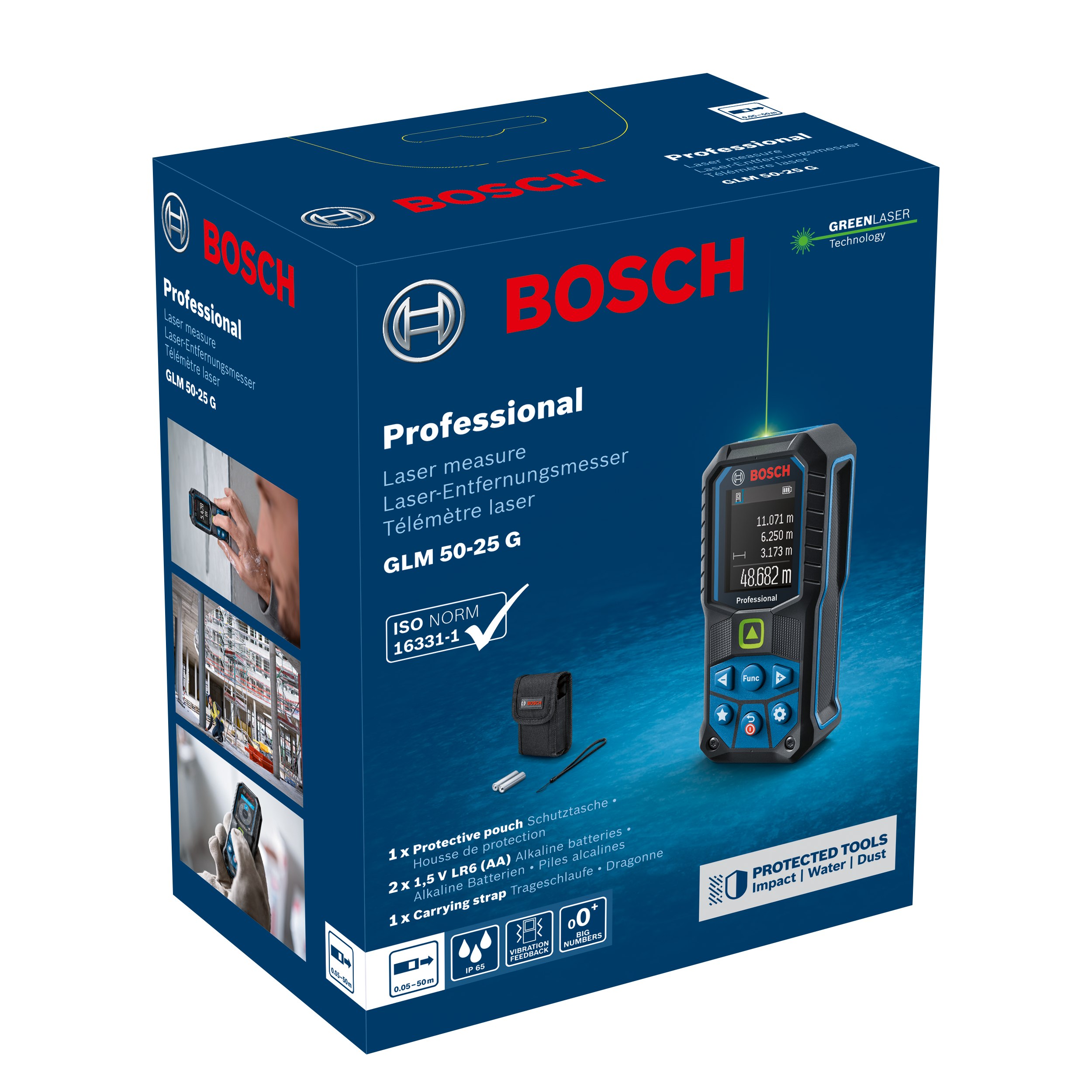 Dalmierz laserowy GLM 50-25 G 50 m Bosch Professional - 3