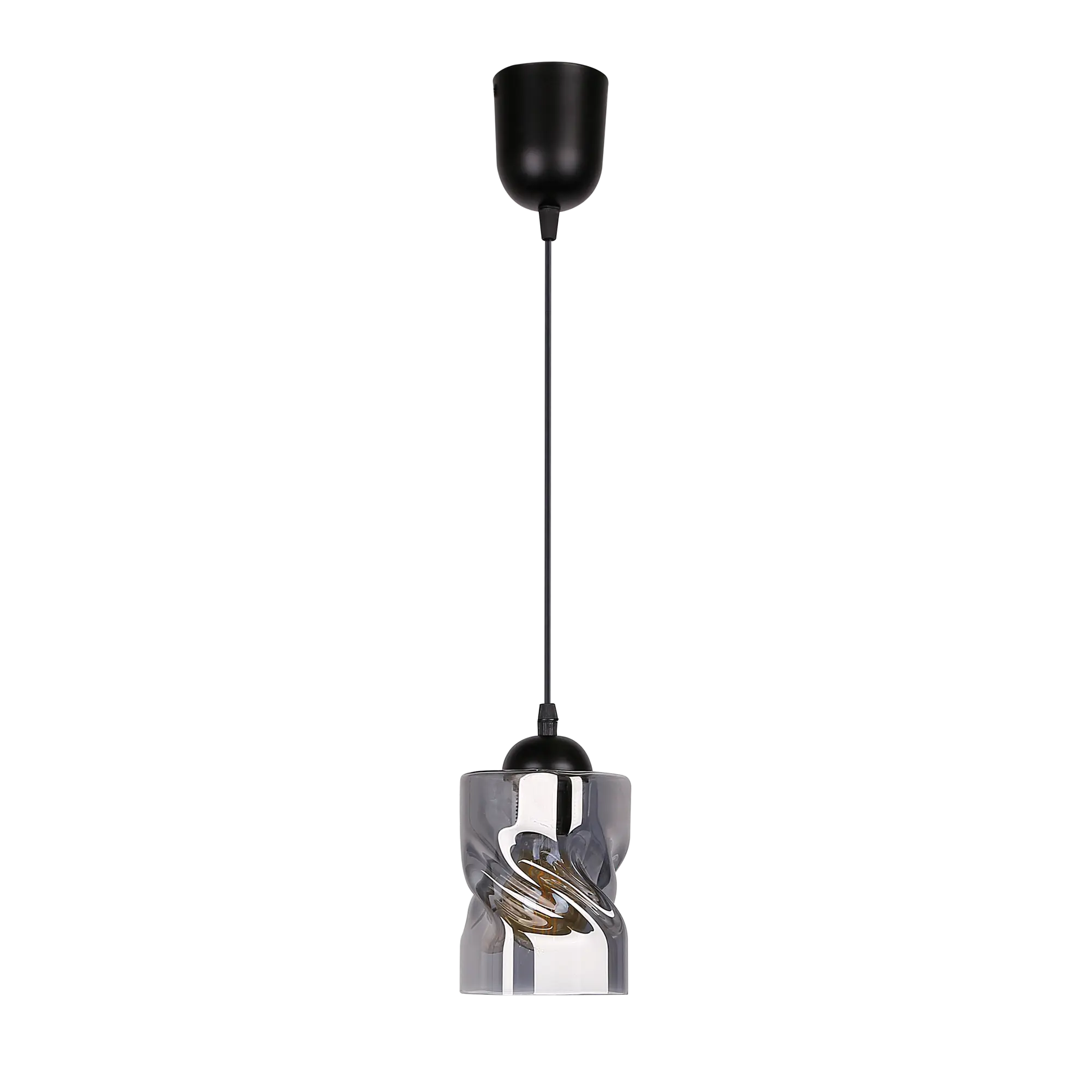 Lampa wisząca Felis czarna E27 Candellux