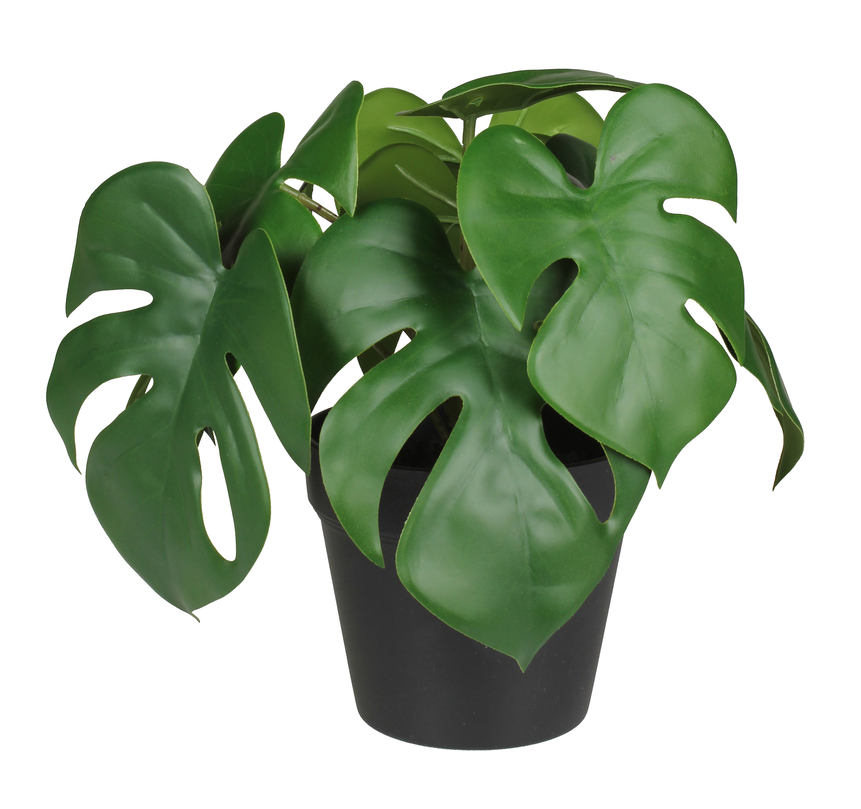 Monstera sztuczna 23cm w doniczce