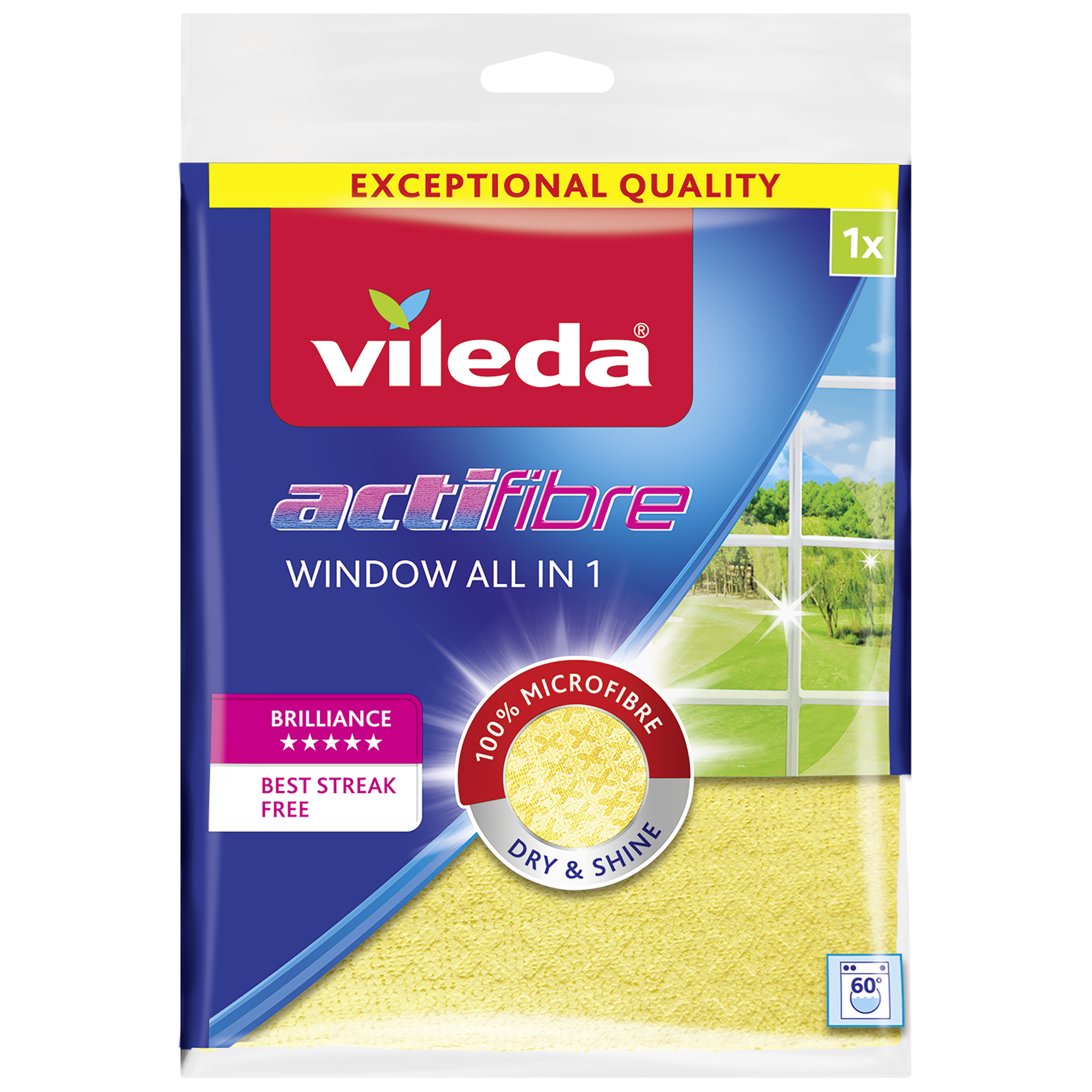 Ściereczka z mikrofibry Actifibre do okien Vileda - 2