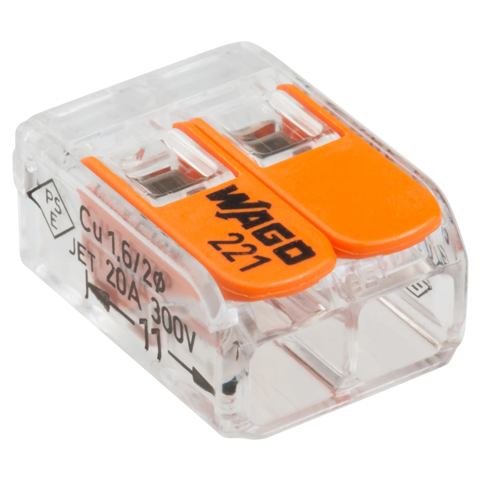 Szybkozłączka 2 x 4 mm 100 szt. WAGO