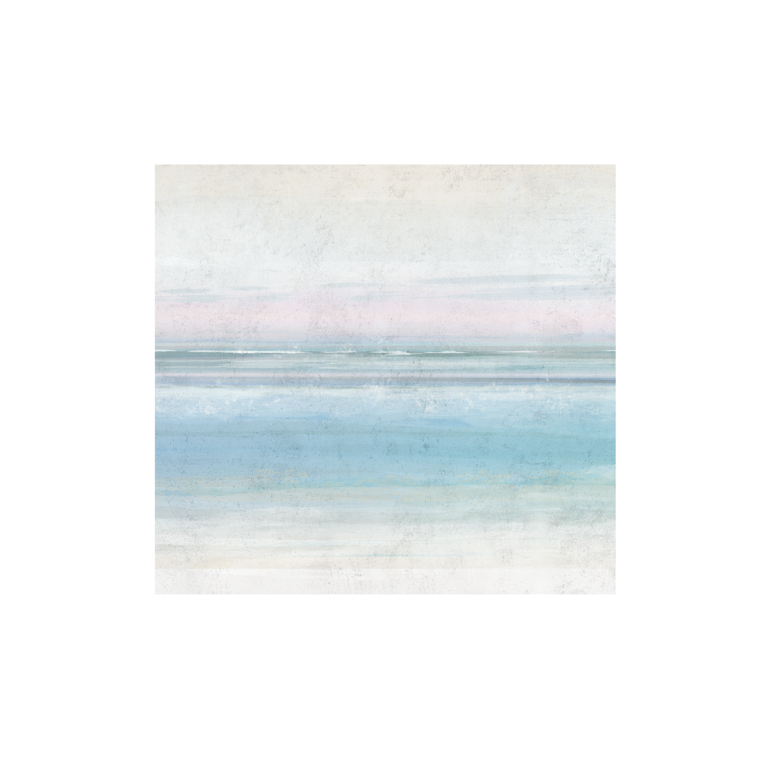 Mural Sea pejzaż błękit morza 300 x 280 cm struktura płótna