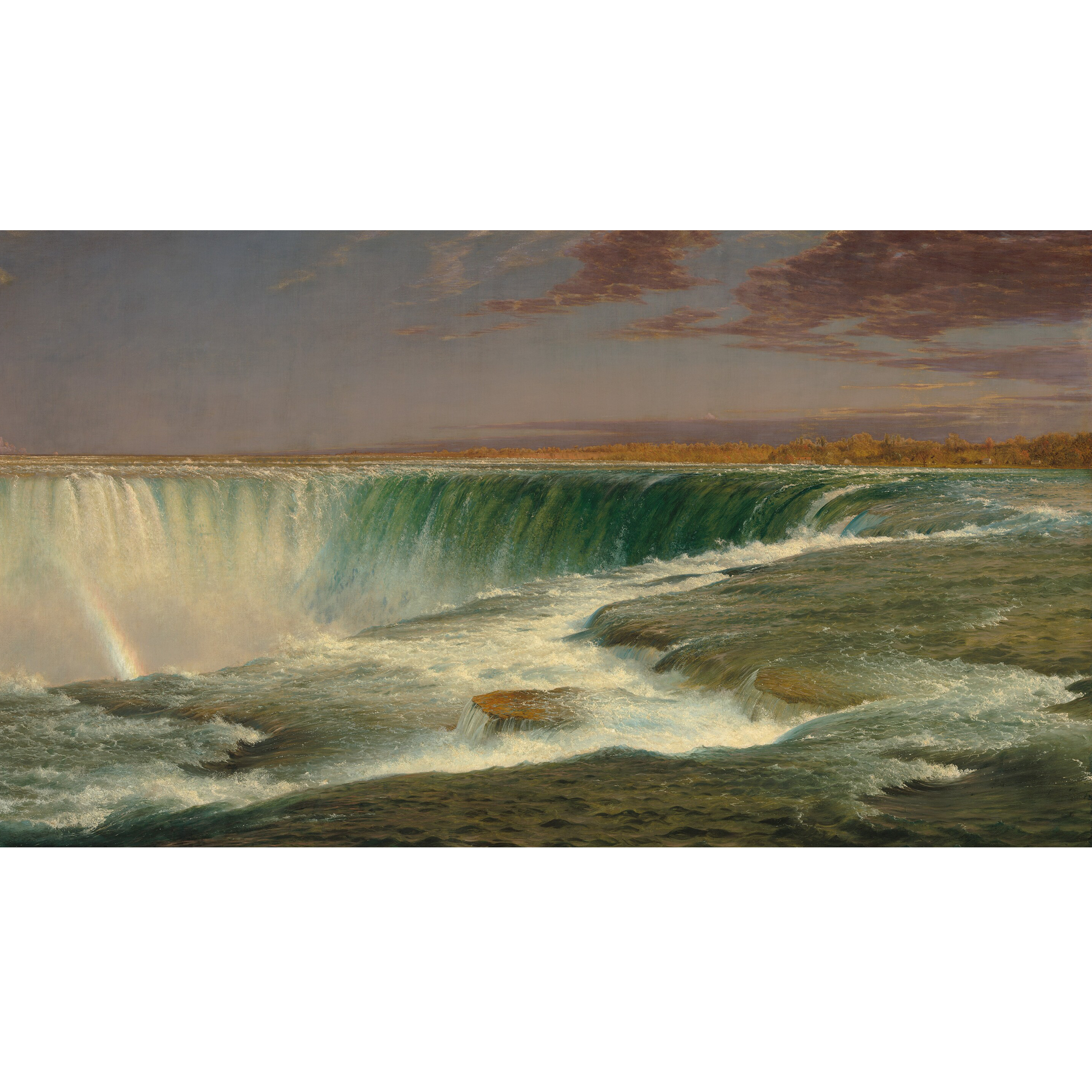 Mural Niagara pejzaż wodospad 500 x 280 cm delikatna struktura