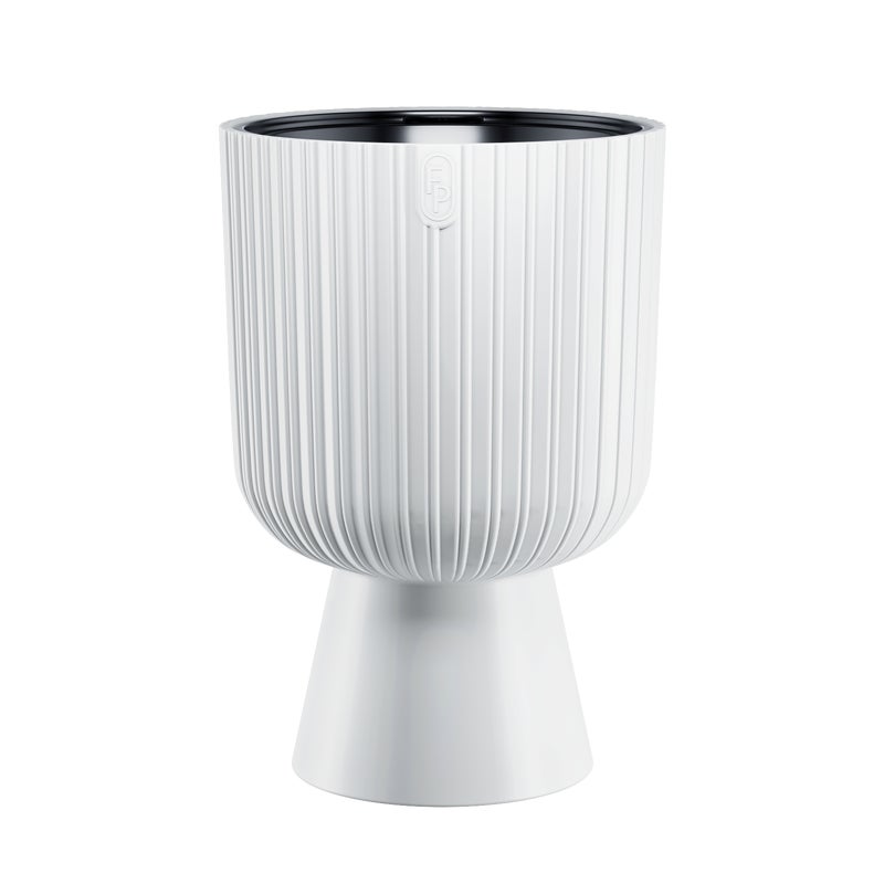 Doniczka Keli Mika 38.5 cm biała Form-Plastic