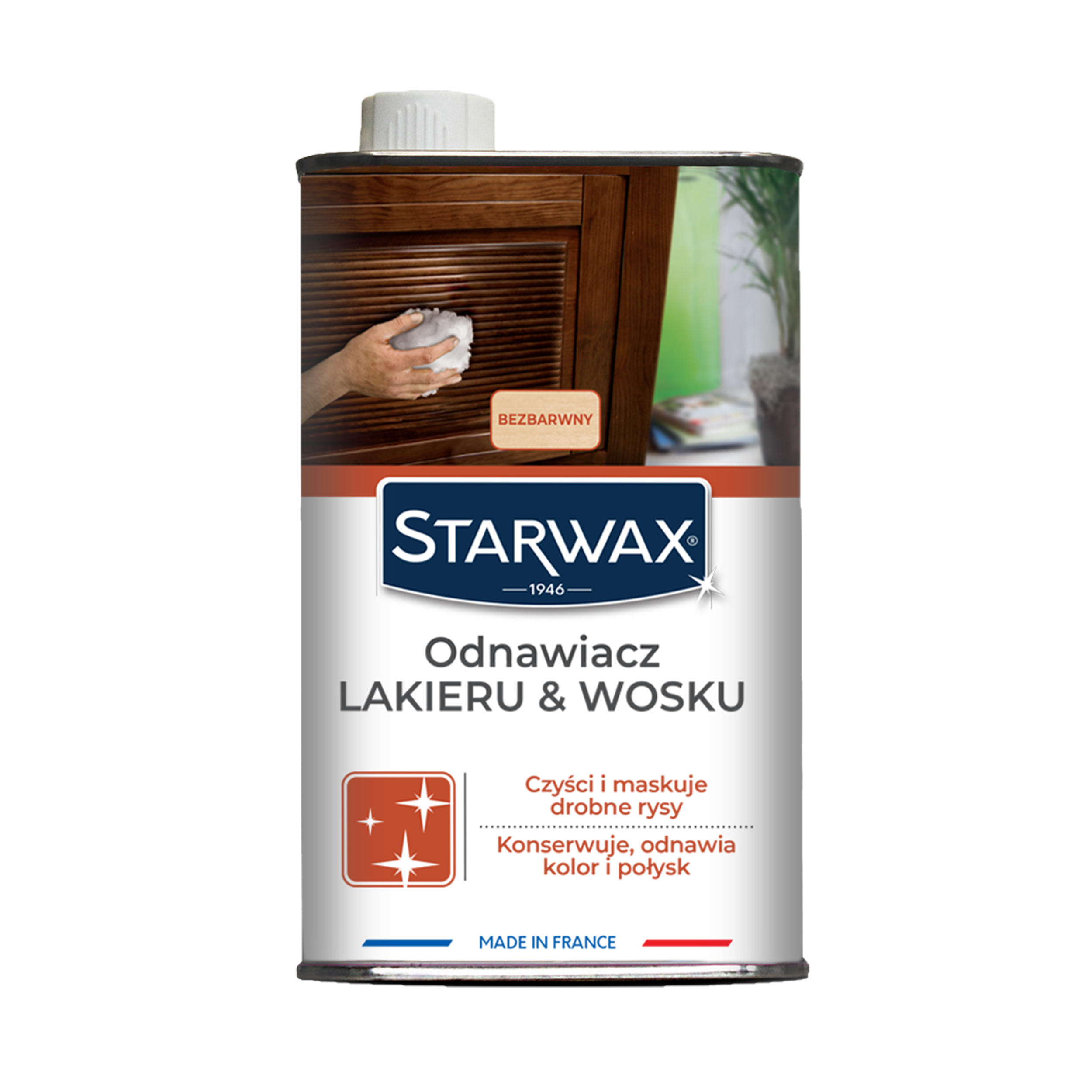 Odnawiacz lakieru ANTIQUAIRE 0.5 l Drewno lakierowane STARWAX