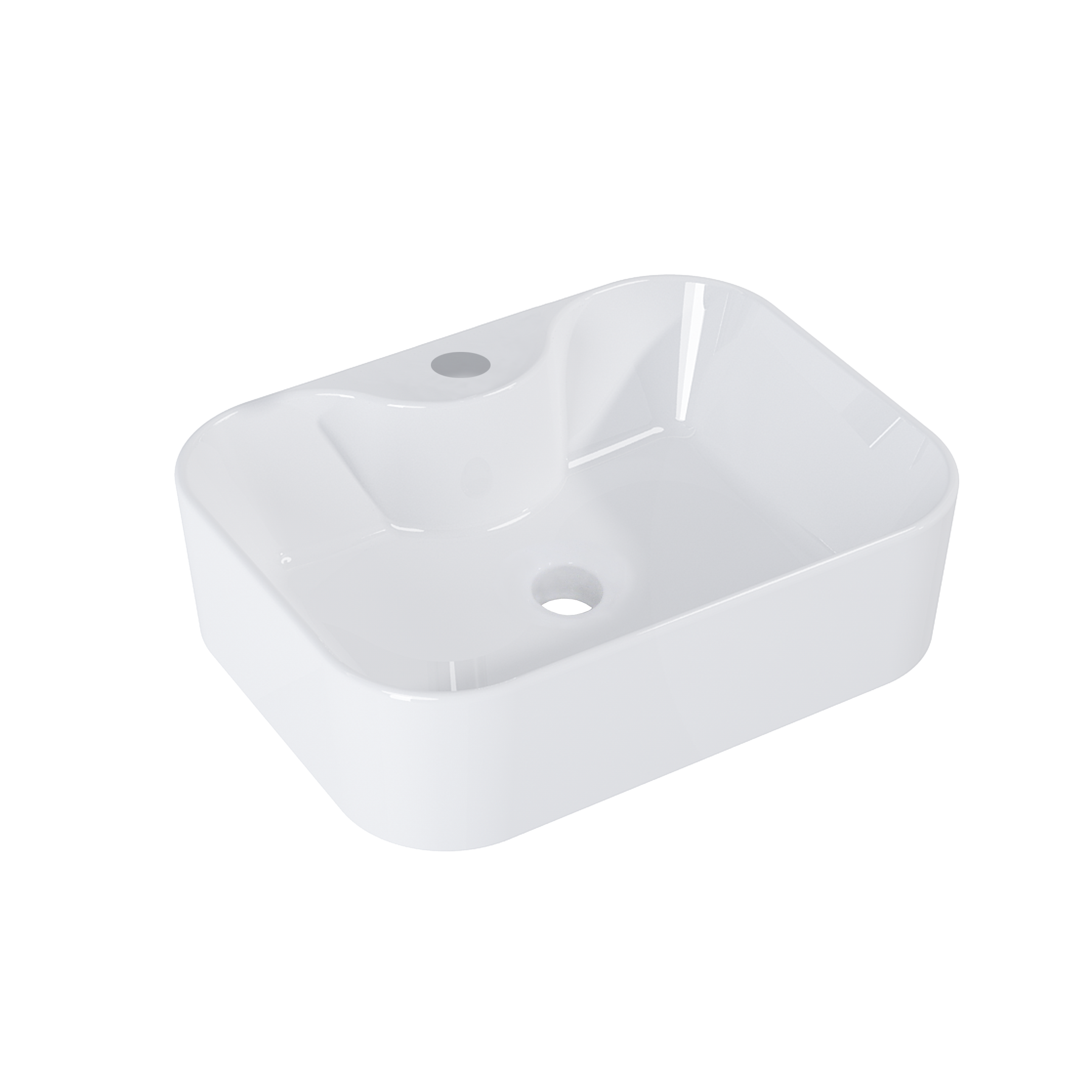 Umywalka ceramiczna nablatowa Suri 48 Sensea