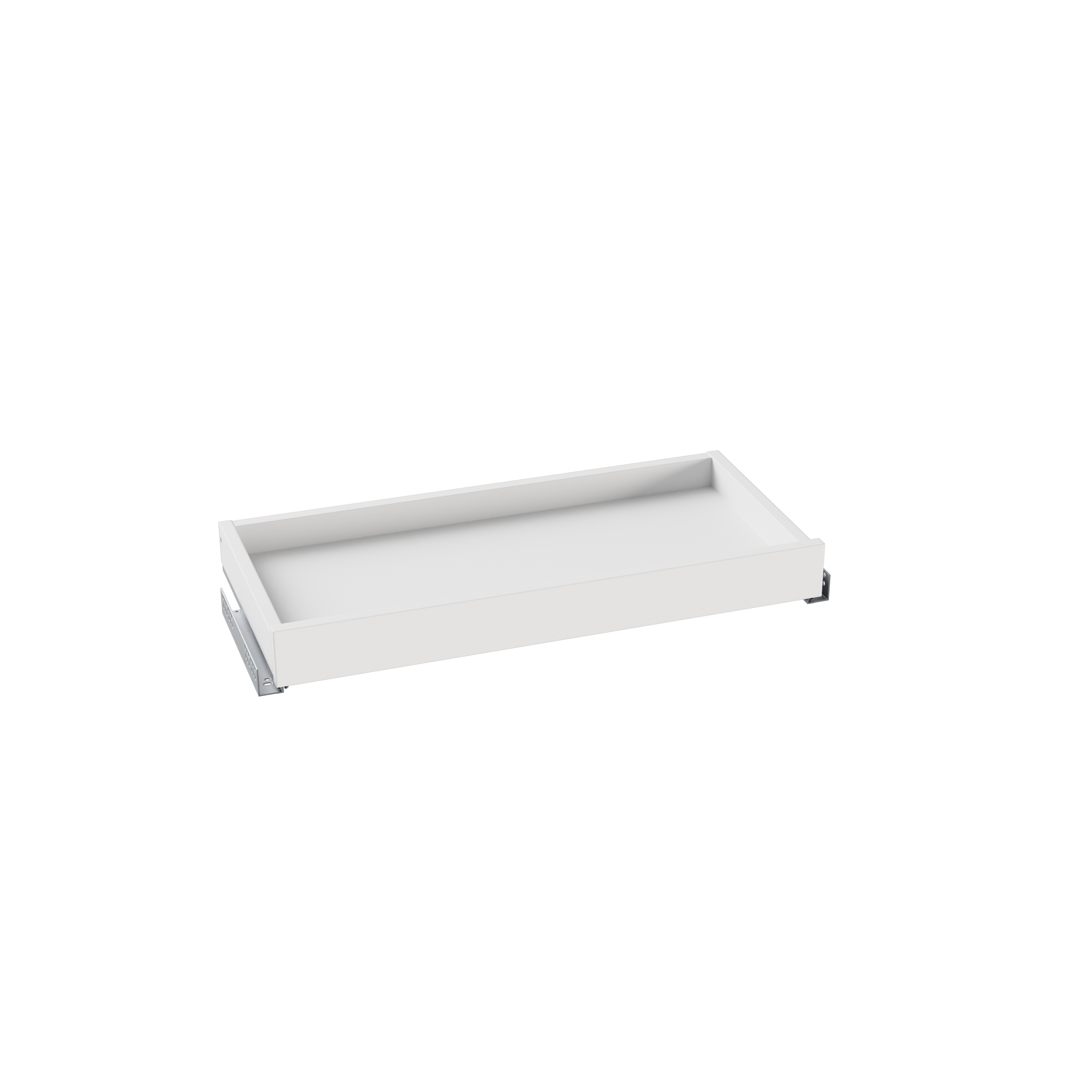 Szuflada 7 cm do korpusu 75.2 cm głębokość 35.6 cm biała