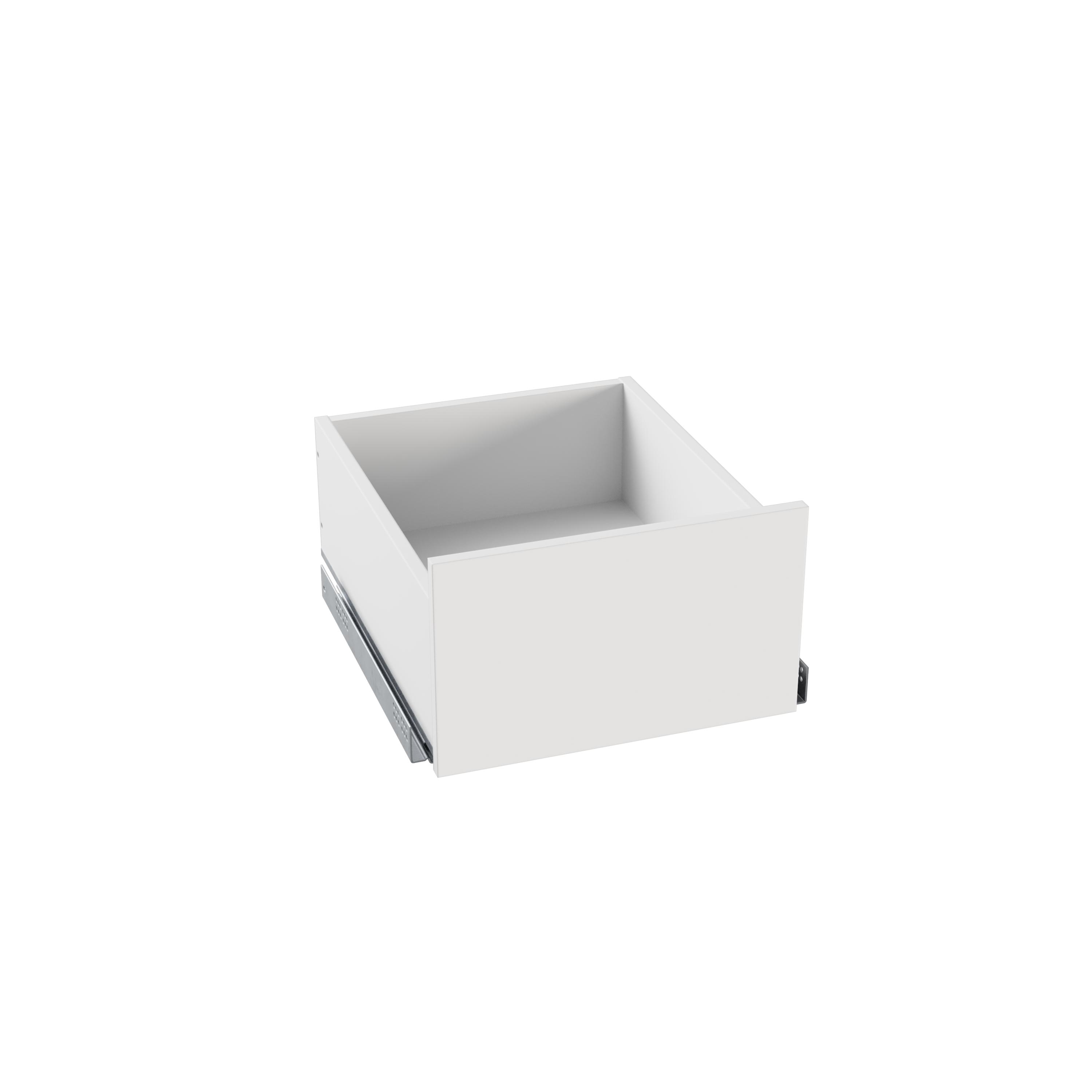 Szuflada 25 cm do korpusu 50 cm głębokość 58 cm biała