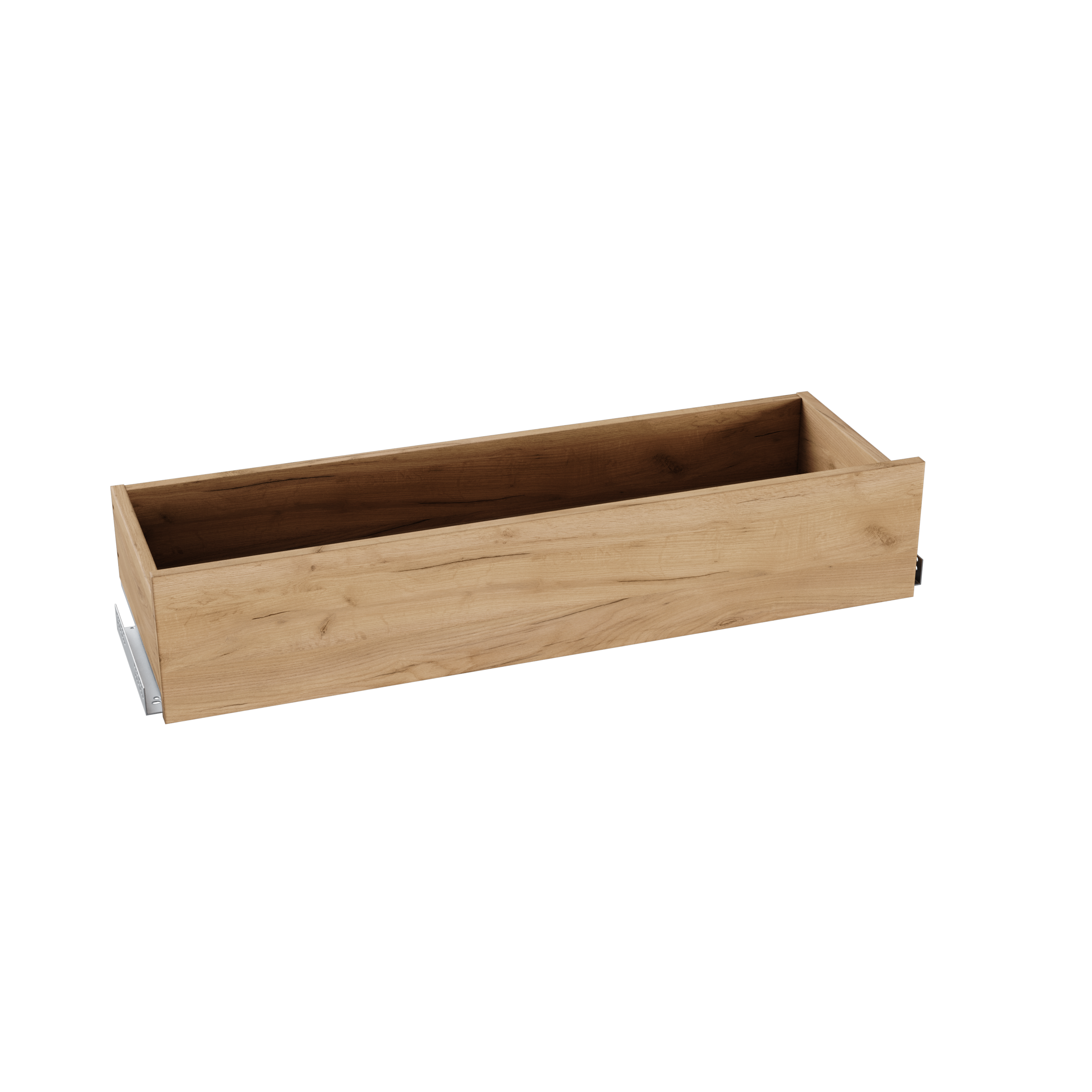 Szuflada 18 cm do korpusu 100 cm głębokość 35.6 cm dąb craft