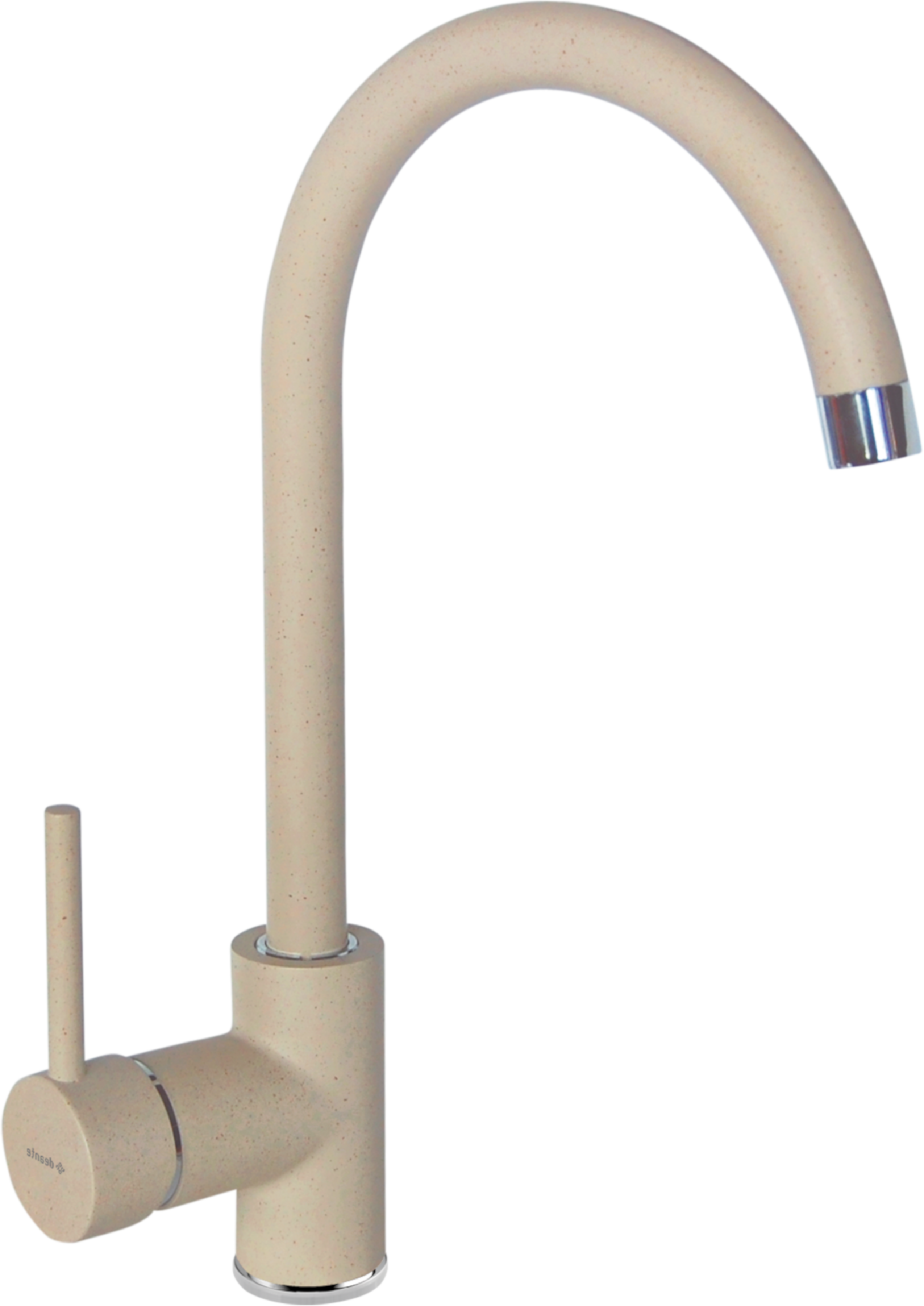 Bateria kuchenna Nemezja Beżowe wylewka U 35 cm Deante