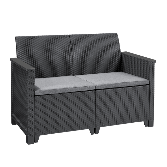 Sofa ogrodowa Elodie antracytowa Keter