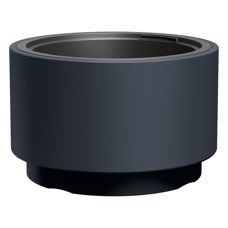 Doniczka plastikowa Heos śr.46.5 cm antracytowa Prosperplast