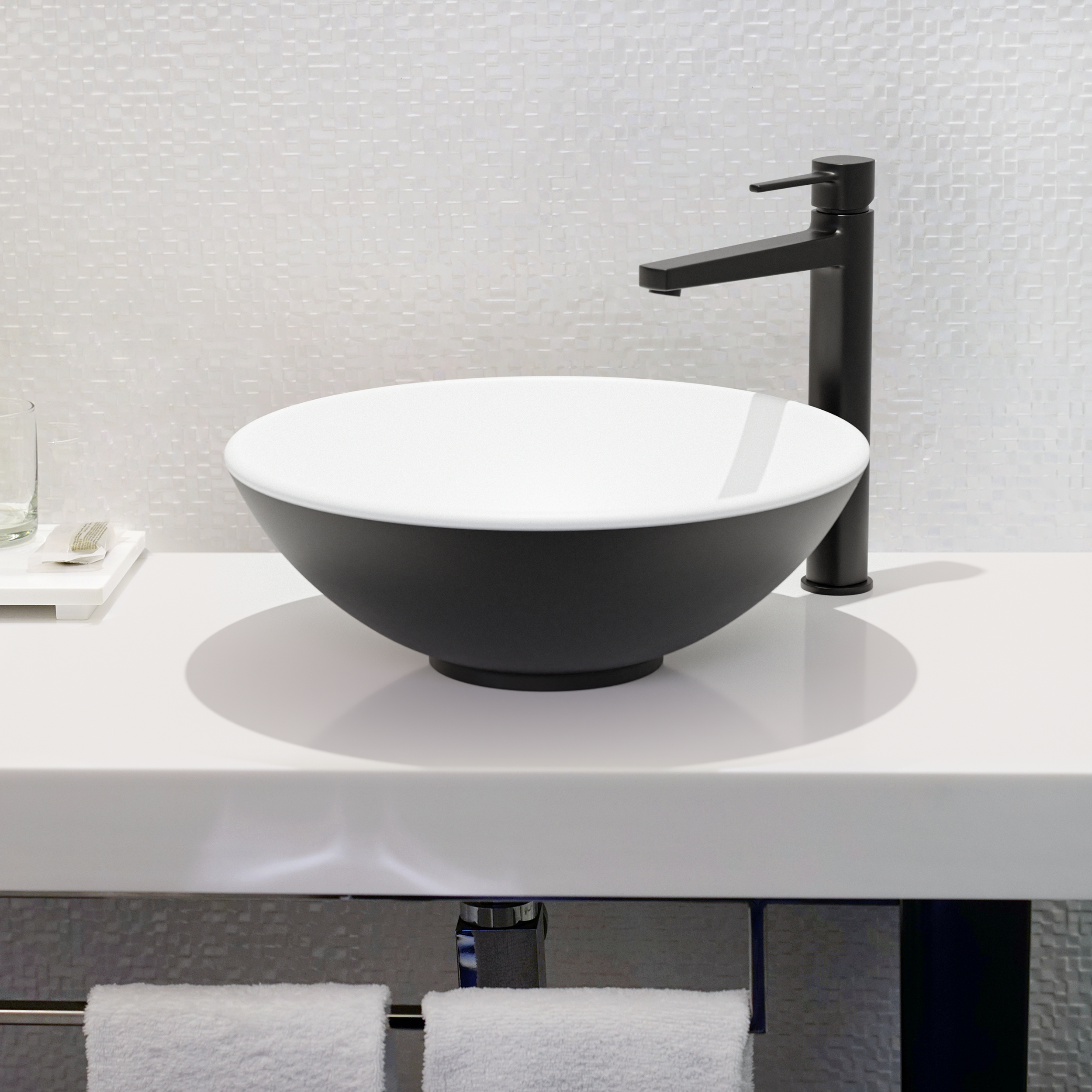 Umywalka ceramiczna nablatowa Dokos 40 Invena - 2