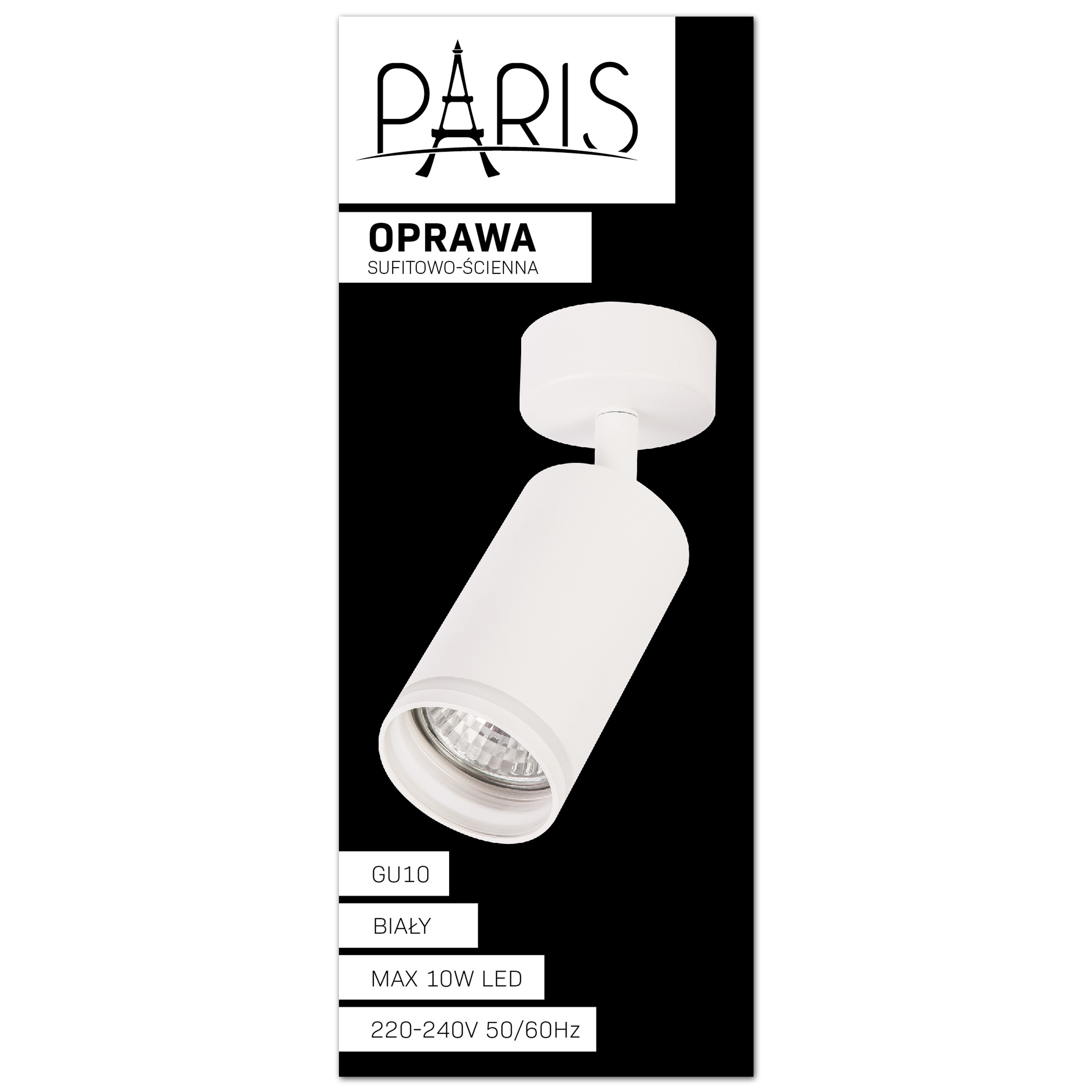 Reflektor Paris biały GU10 Goldlux - 12