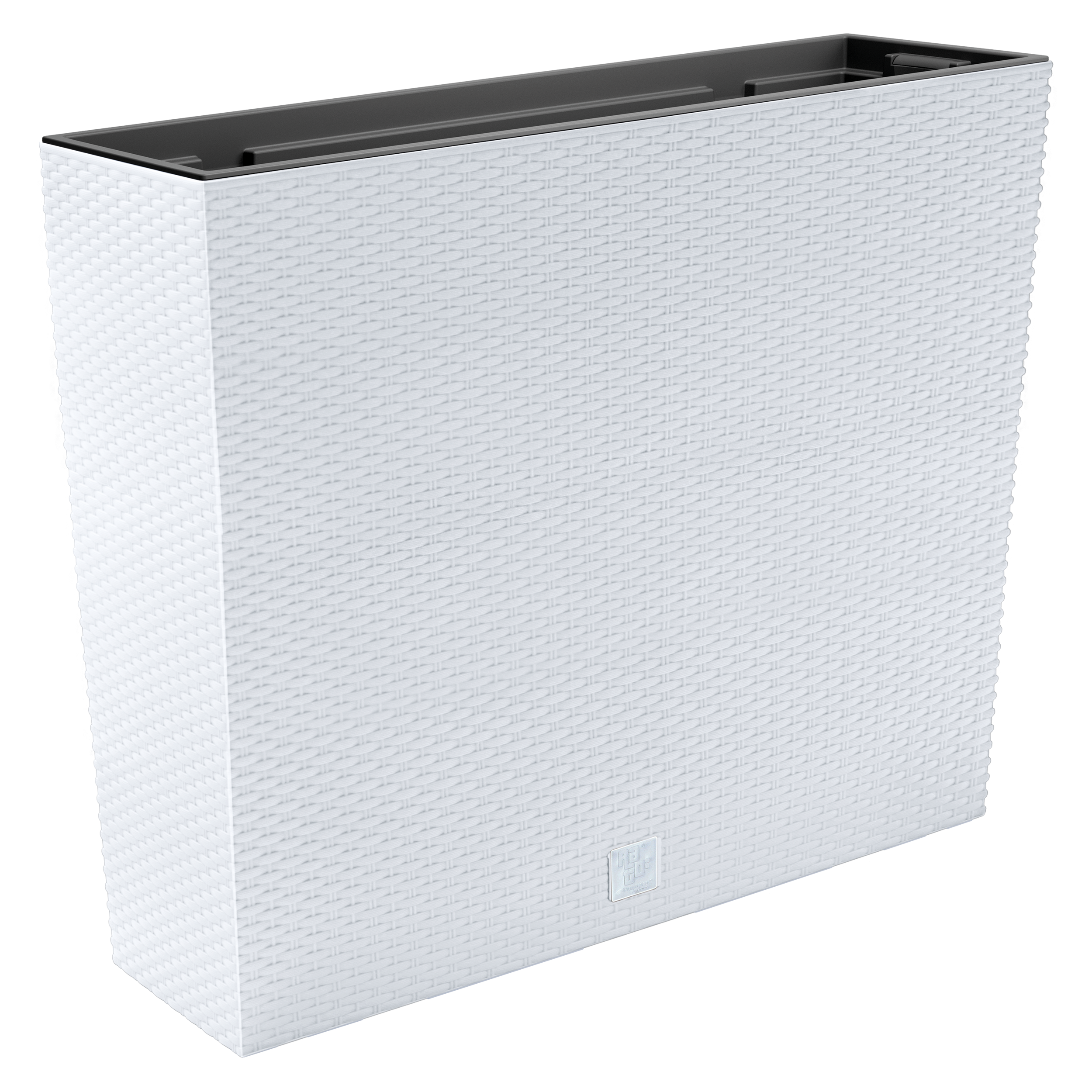 Skrzynka balkonowa stojąca Rato 58x58x49,8 cm biała Prosperplast