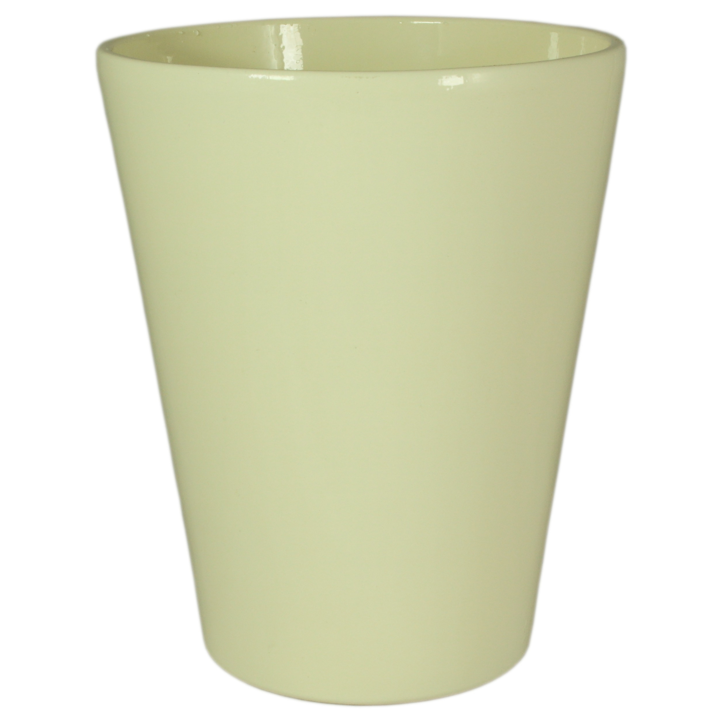 Osłonka doniczki ceramiczna Calypso 13cm kremowa Cermax - 2