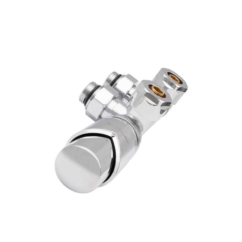 Zestaw termostatyczny DUOPLEX 1/2" chrom OPTICOMFORT