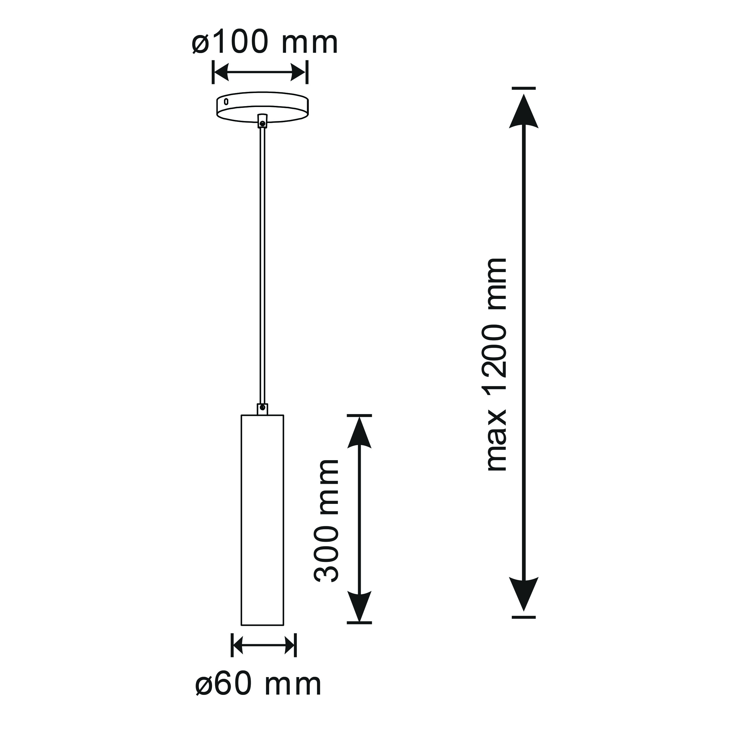 Lampa wisząca Napoli złota GU10 Polux - 2