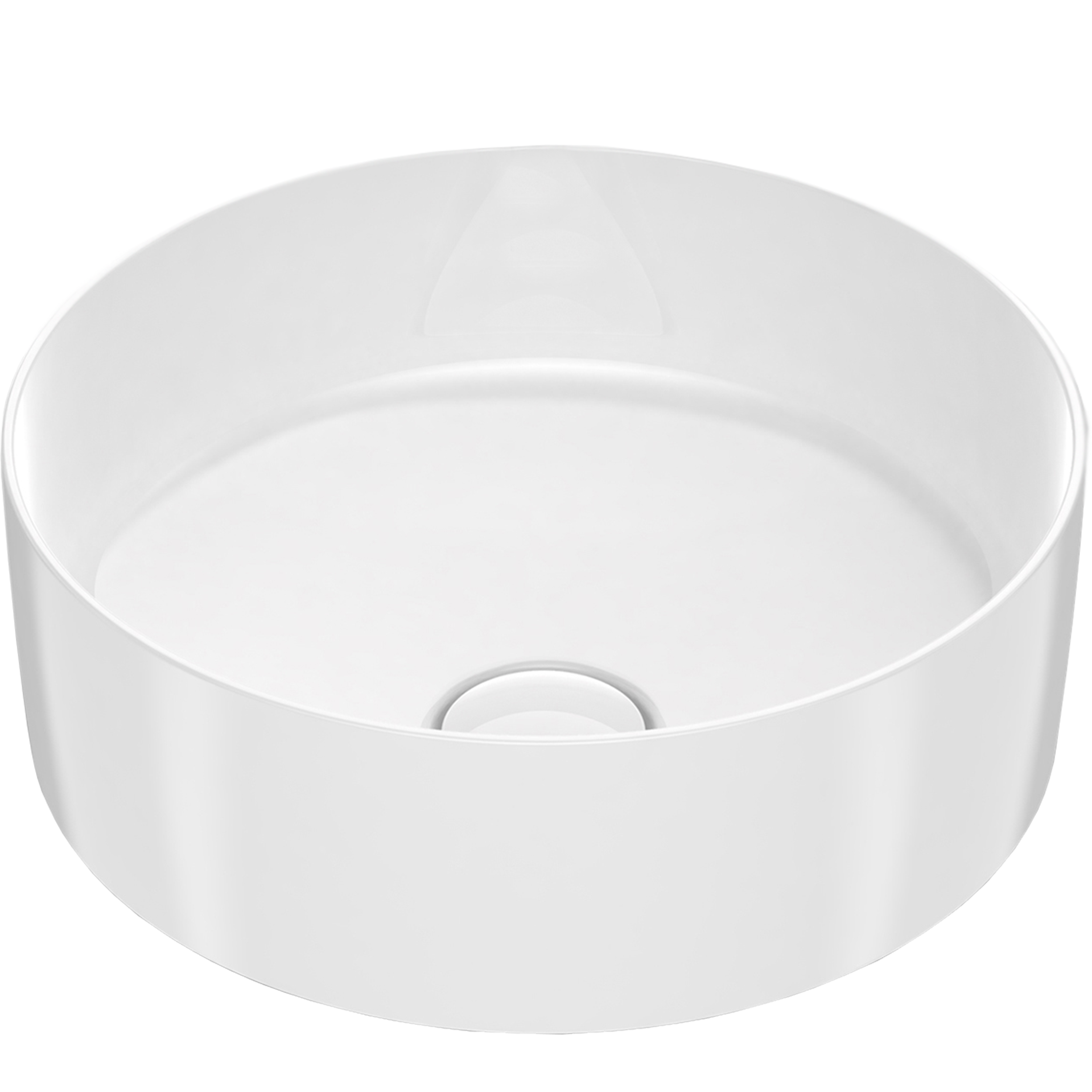 Umywalka ceramiczna nablatowa Inspira Round Roca