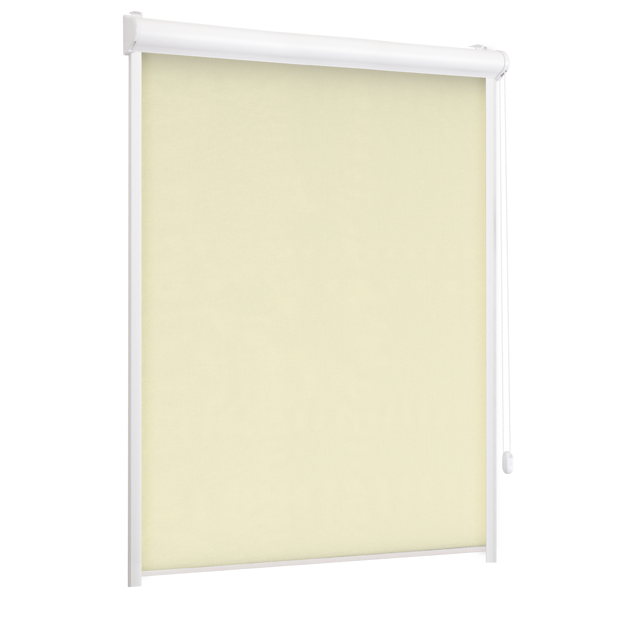 Roleta w kasecie zaciemniająca Silver kremowa 49.5 x 220 cm prawa