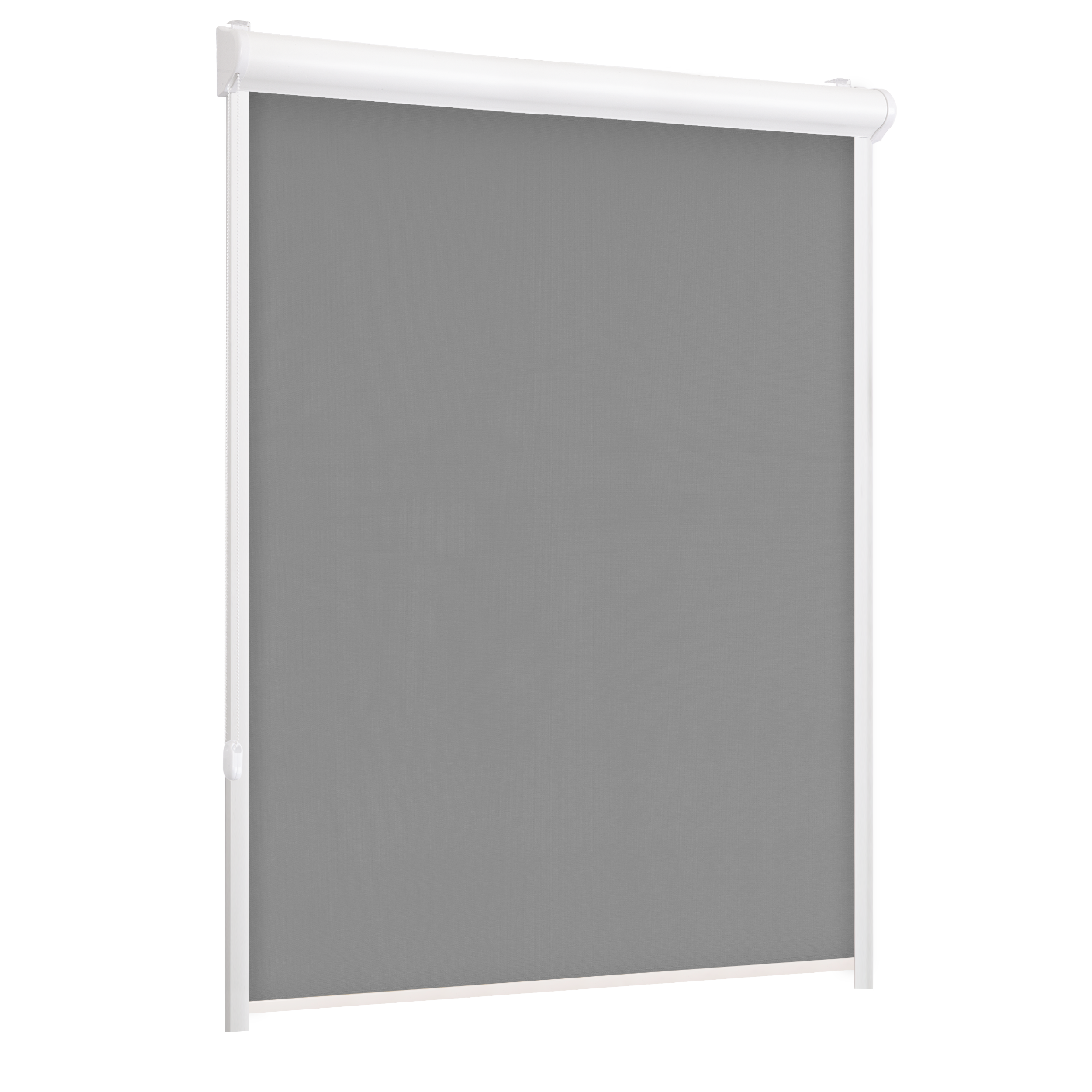 Roleta w kasecie zaciemniająca Silver grafit 49.5 x 150 cm lewa