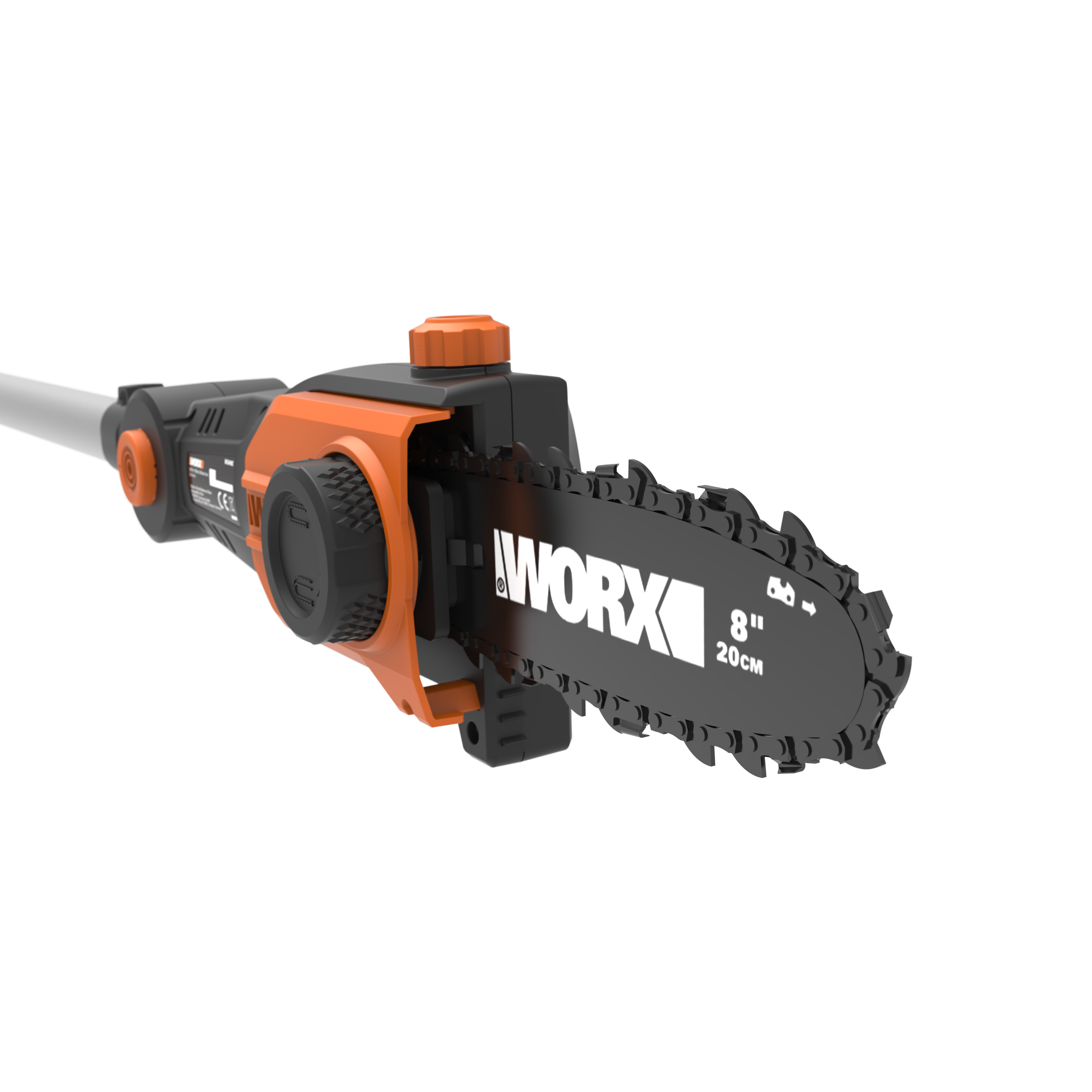 Piła łańcuchowa akumulatorowa na wysięgniku 20cm 20V Worx Solo WG349E.9 - 4