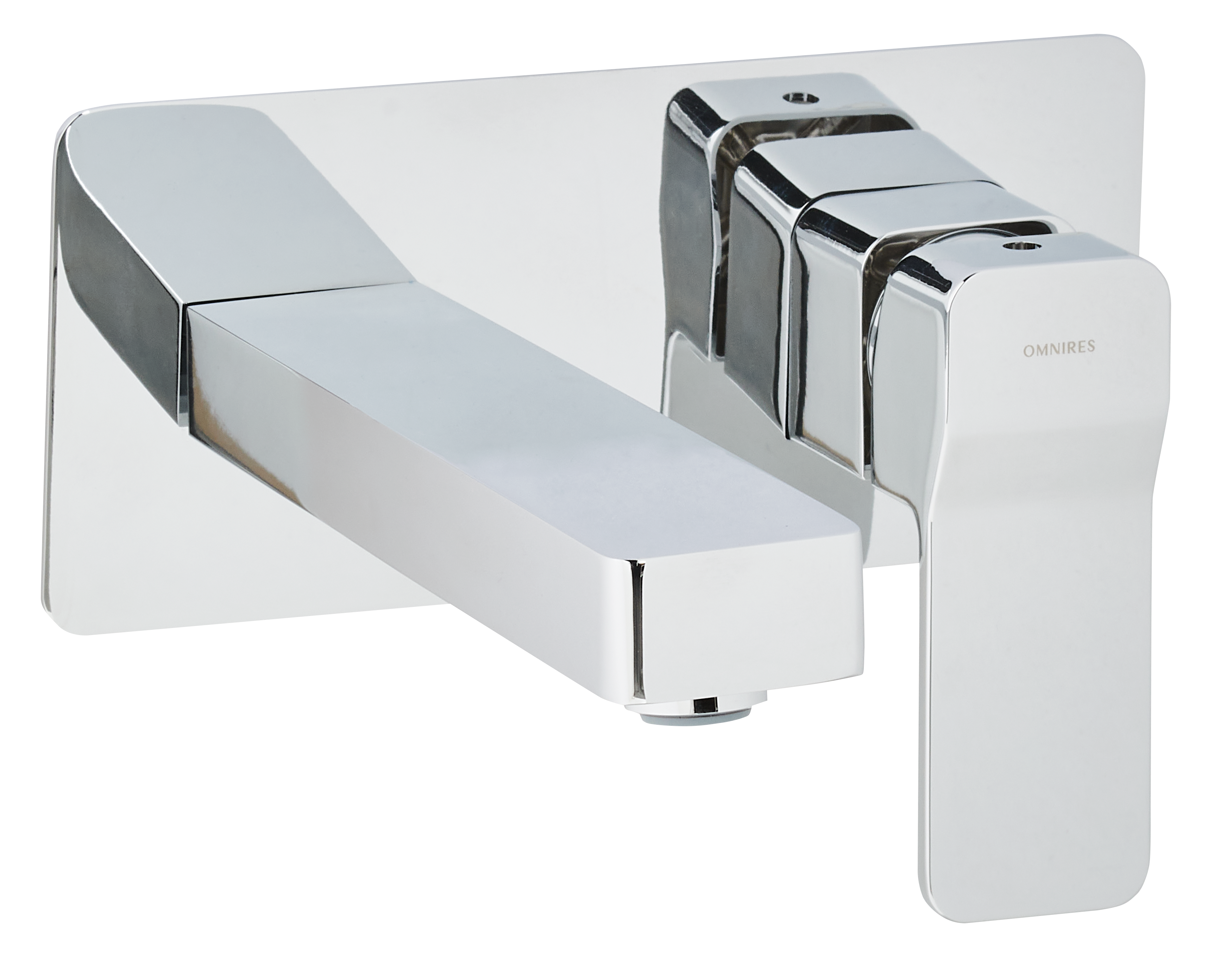 Bateria umywalkowa podtynkowa chrom Verdon Omnires