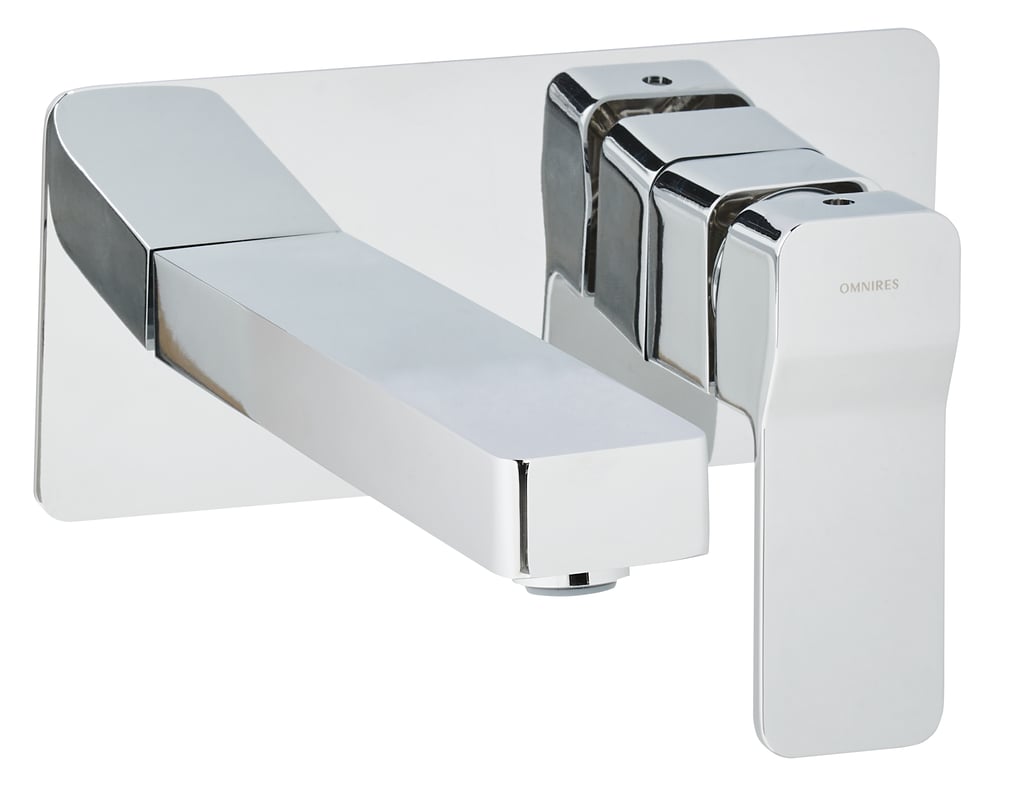 Bateria umywalkowa podtynkowa chrom Verdon Omnires