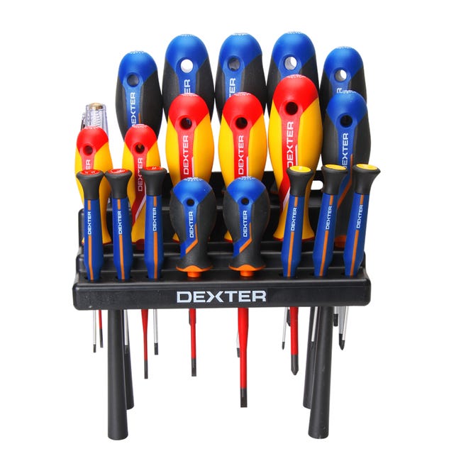 Zestaw wkretakow 20 szt dexter 19557930
