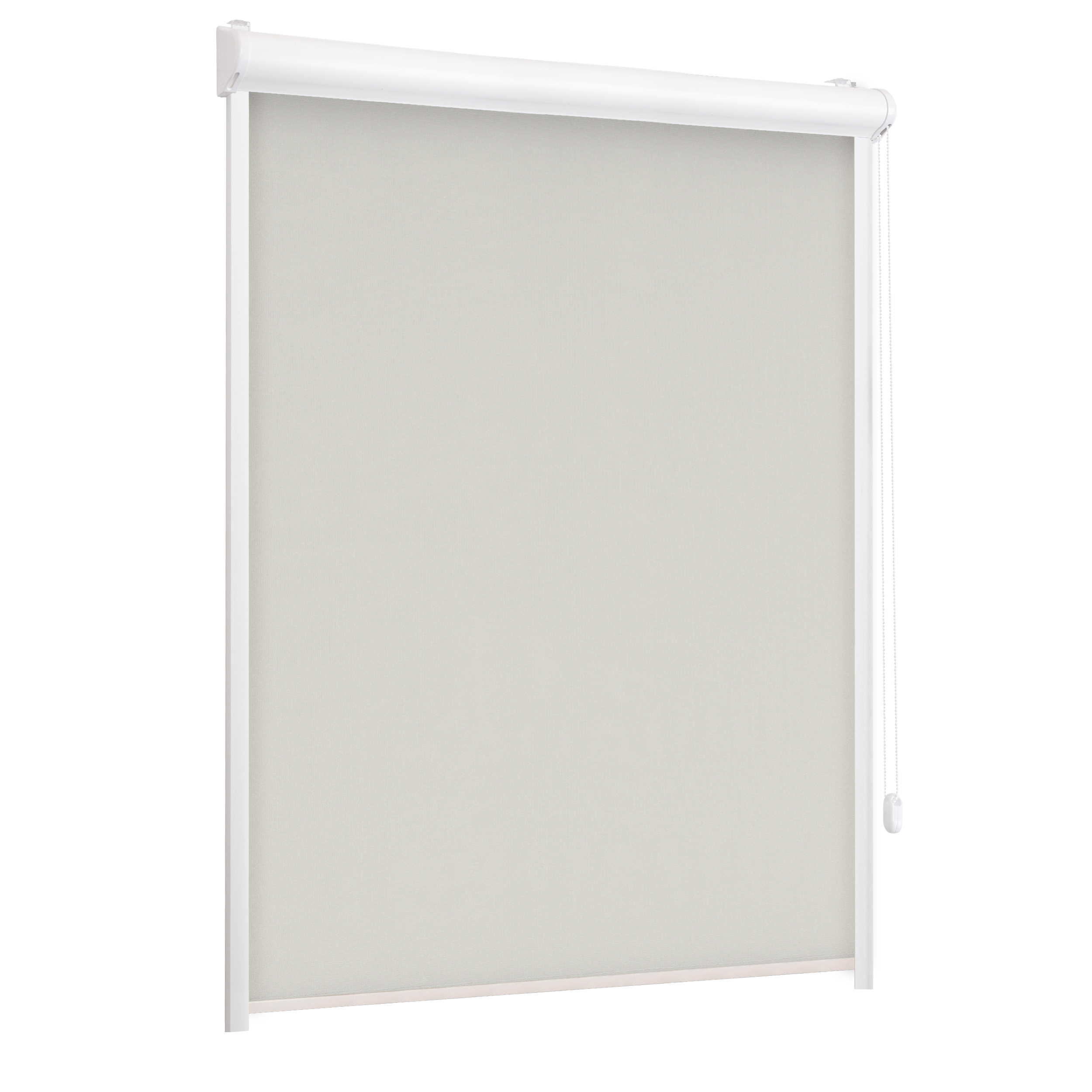 Roleta w kasecie zaciemniająca Silver lód 49.5 x 150 cm prawa