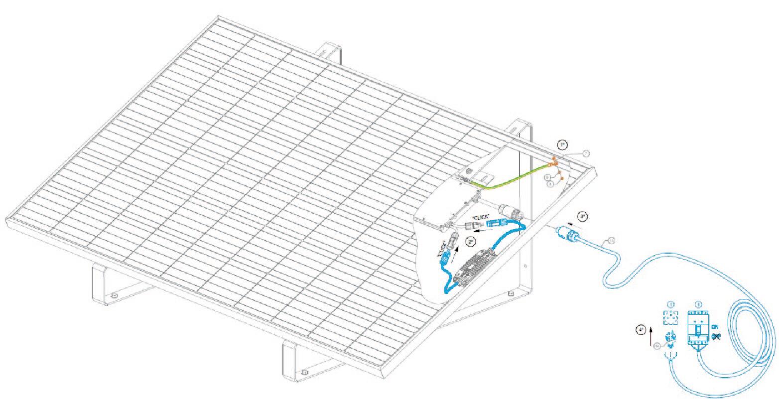 Kit panneau solaire Solar Energy mono 370 - 5